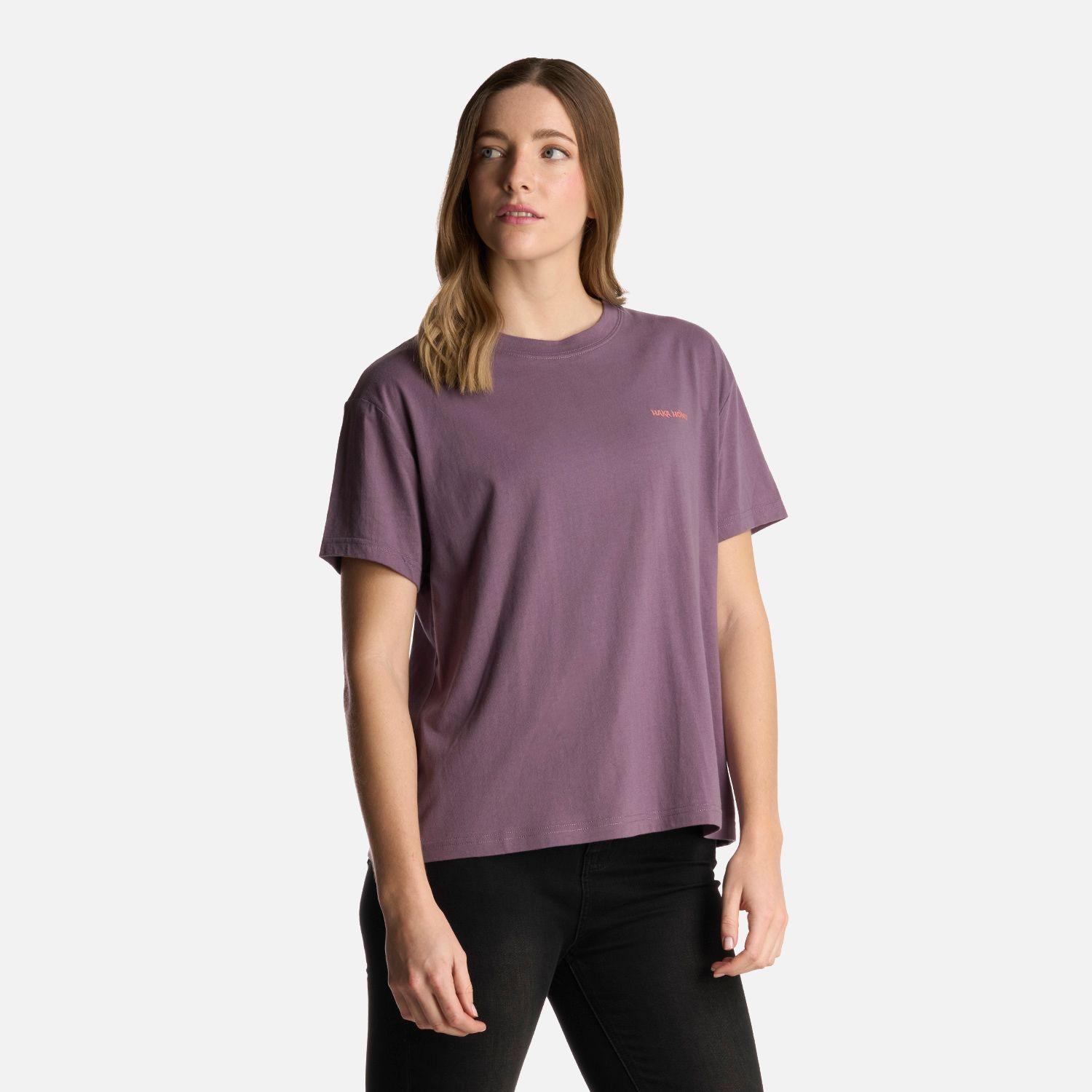 Polera Mujer Polo Morado Claro Haka Honu-1