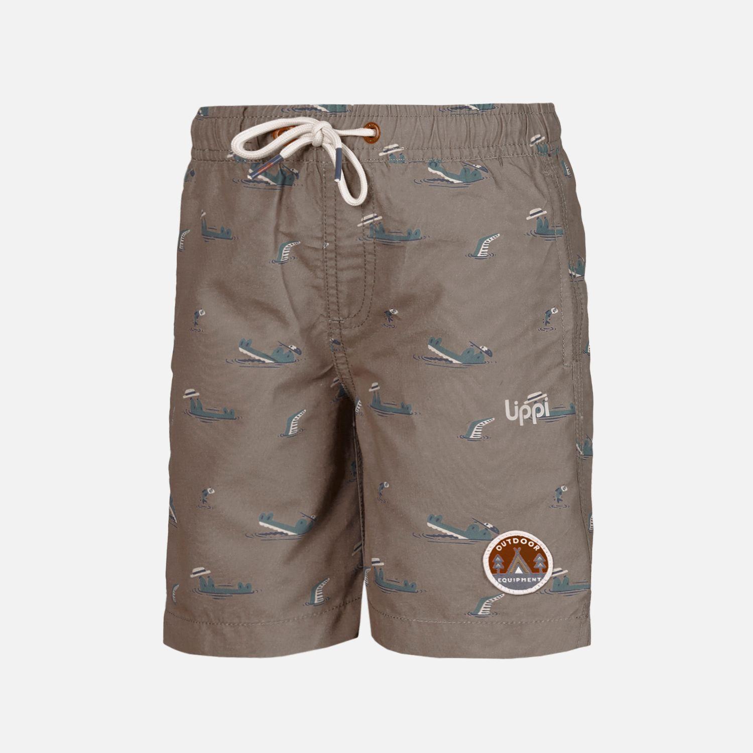 Traje de Baño Niño Aqua Swimwear Print Taupe Lippi-0