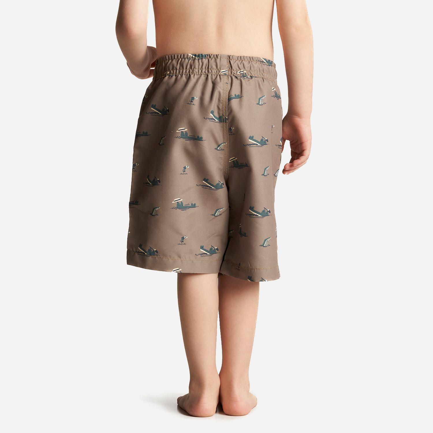 Traje de Baño Niño Aqua Swimwear Print Taupe Lippi-2
