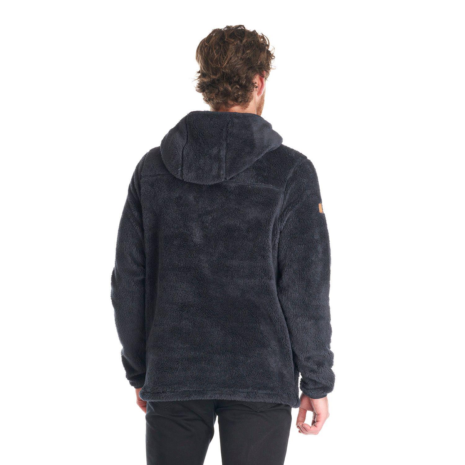 Poleron Hombre Warmy Hoody Sweatshirt Azul Marino Lippi V22-4