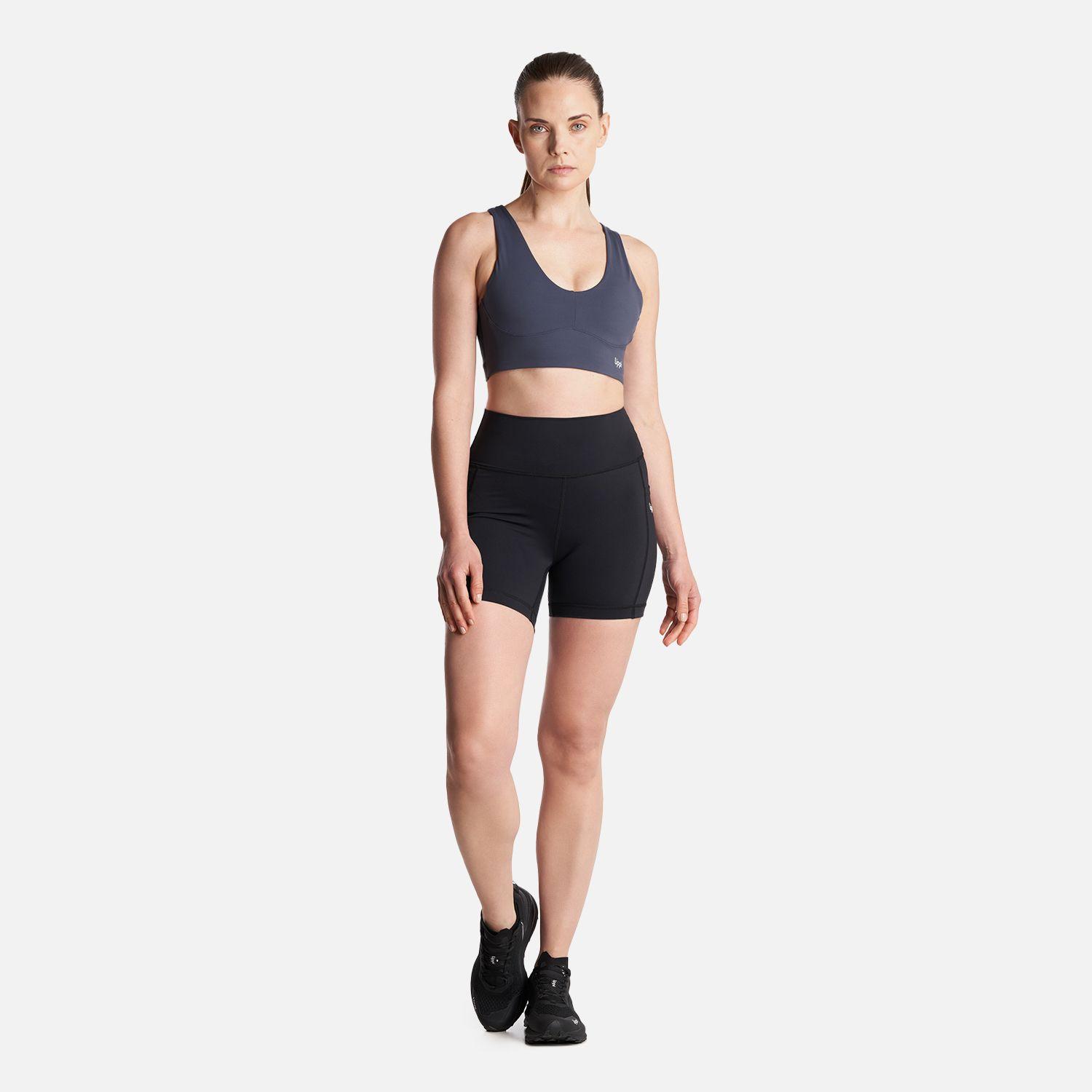 Calza Mujer  In-Action Sport Short Leggings Negro Lippi-6