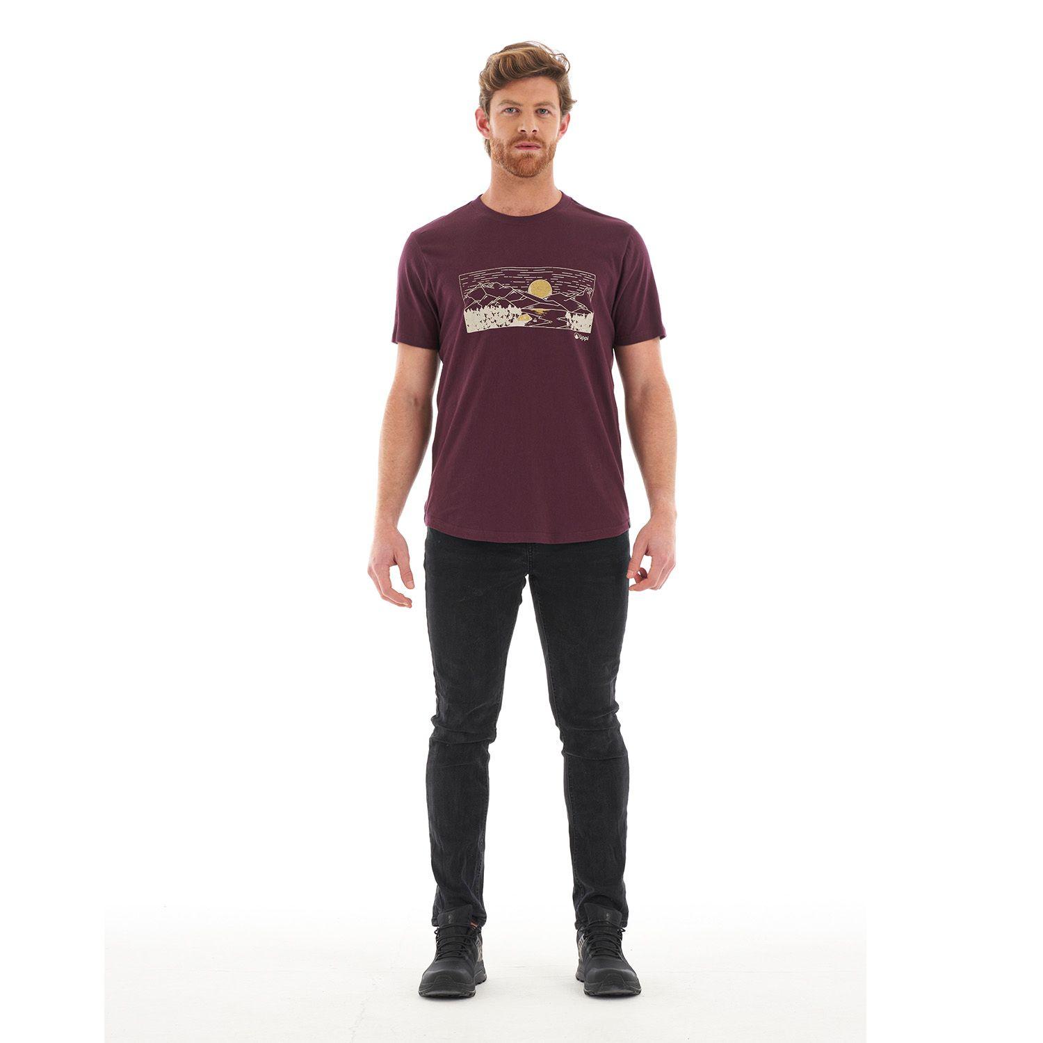 Polera Hombre Dawn UV-Stop T-Shirt Vino Lippi-7