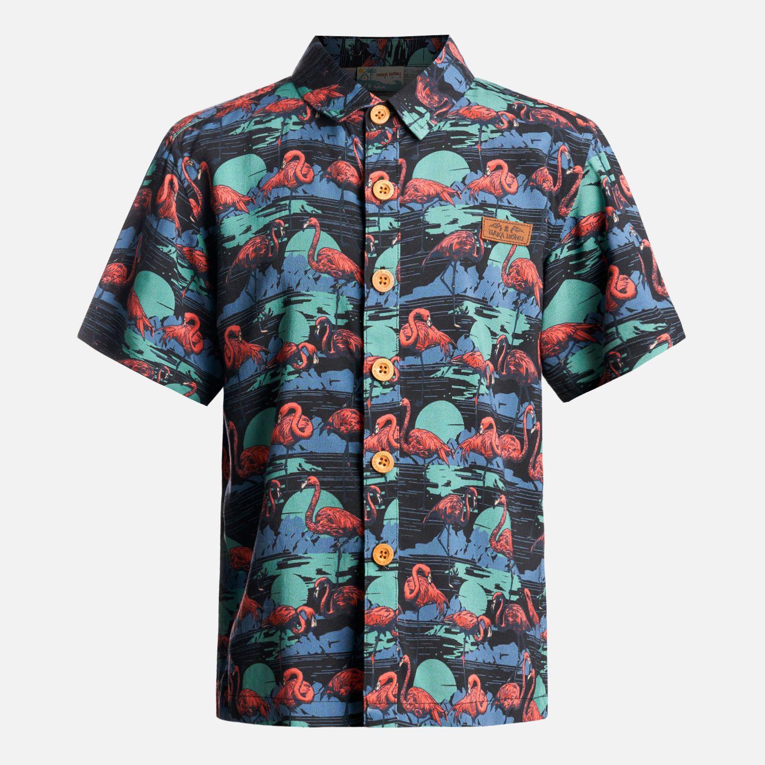 Camisa Niño Good Kid Print Negro Haka Honu-0