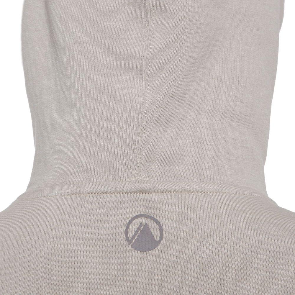 Poleron Mujer Insigne Cotton Hoody Melange Beige Lippi-3