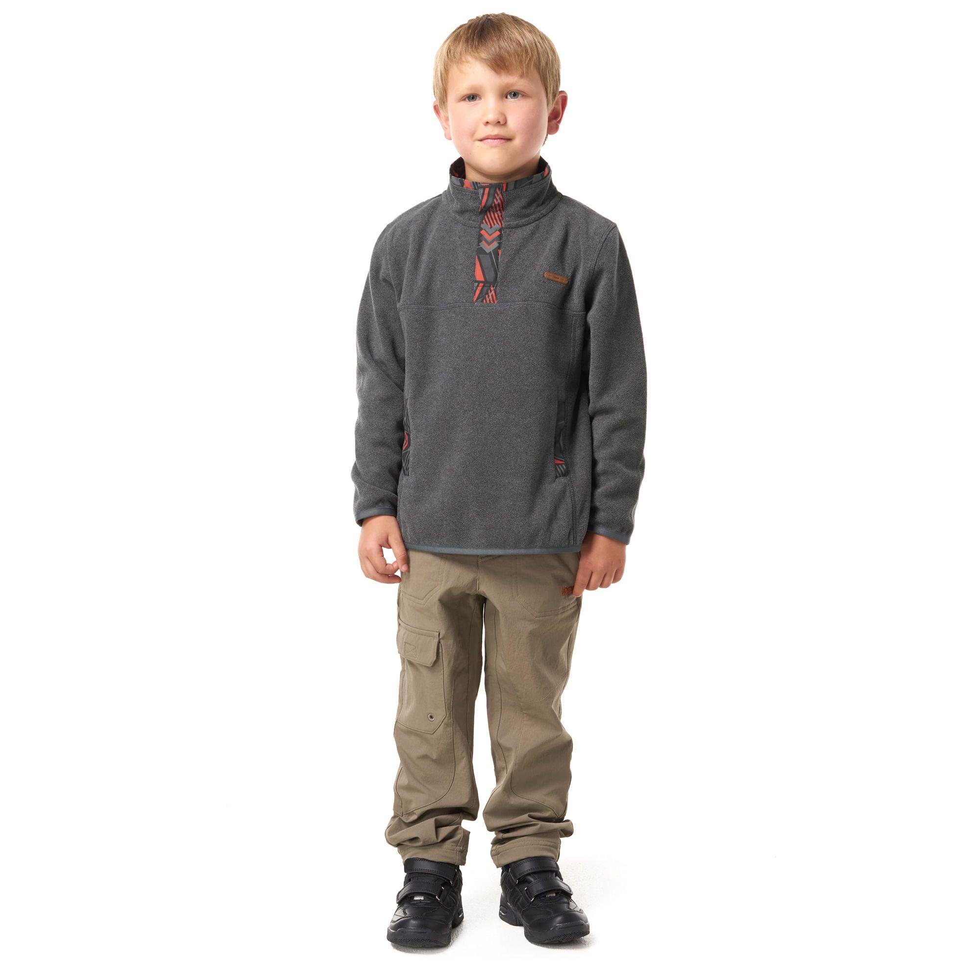 Poleron Niño Route Therm-Pro Pullover Mostaza Lippi-1