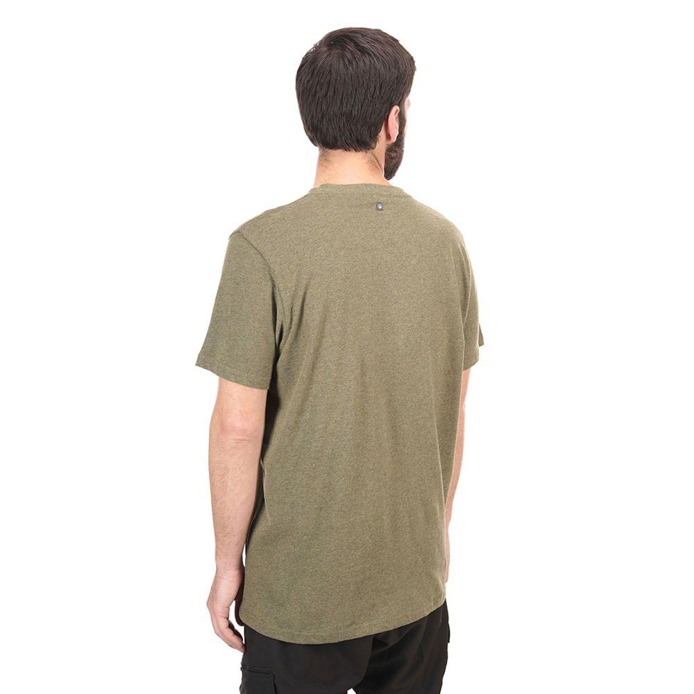 Polera Hombre Montserrat Cotton T-Shirt Melange Azul Lippi-2