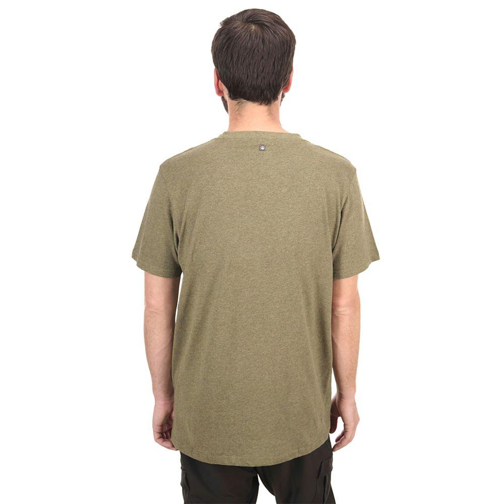 Polera Hombre Montserrat Cotton T-Shirt Melange Azul Lippi-3