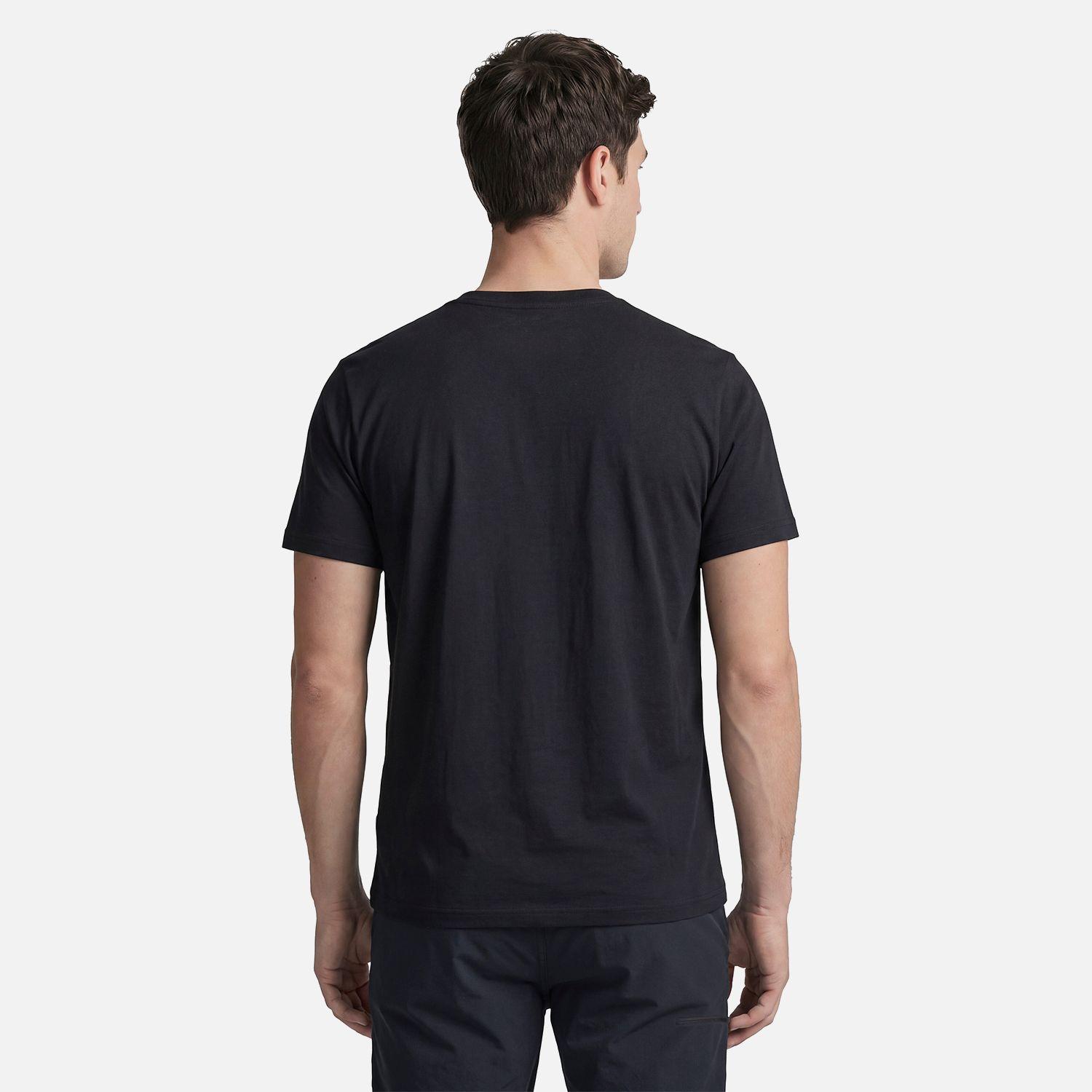 Polera Hombre Ulmo Front Print T-Shirt Negro Lippi V27-1