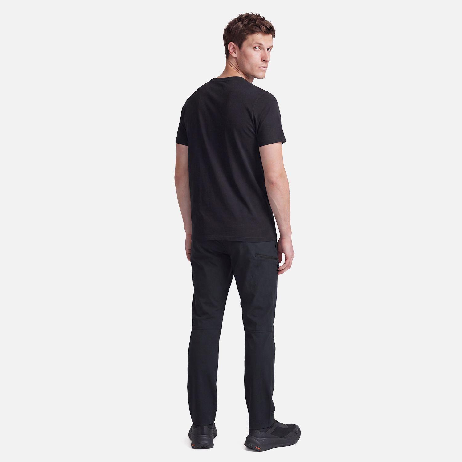 Polera Hombre Ulmo Front Print T-Shirt Negro Lippi V27-5