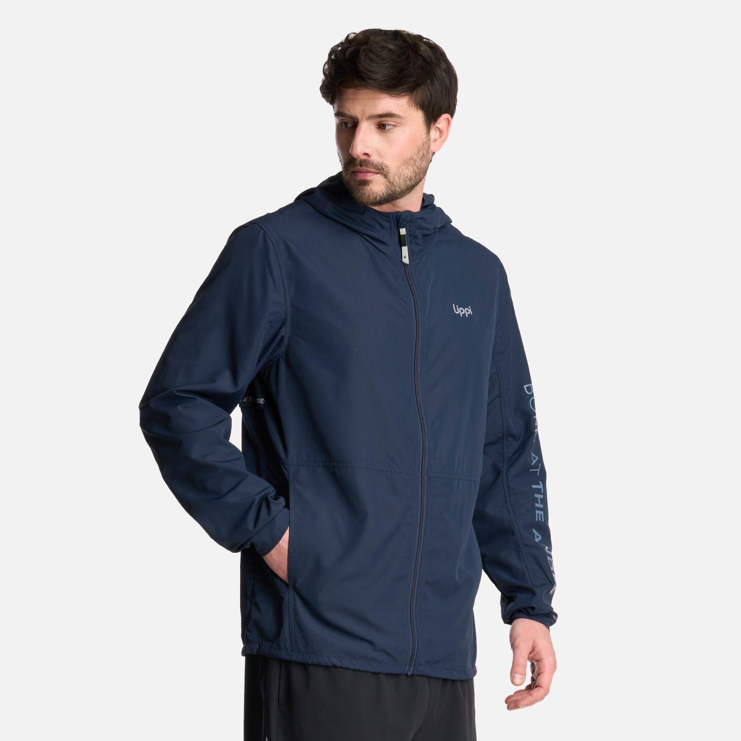 Chaqueta Hombre Nightfall WindBreaker Hoody Azul Lippi-1