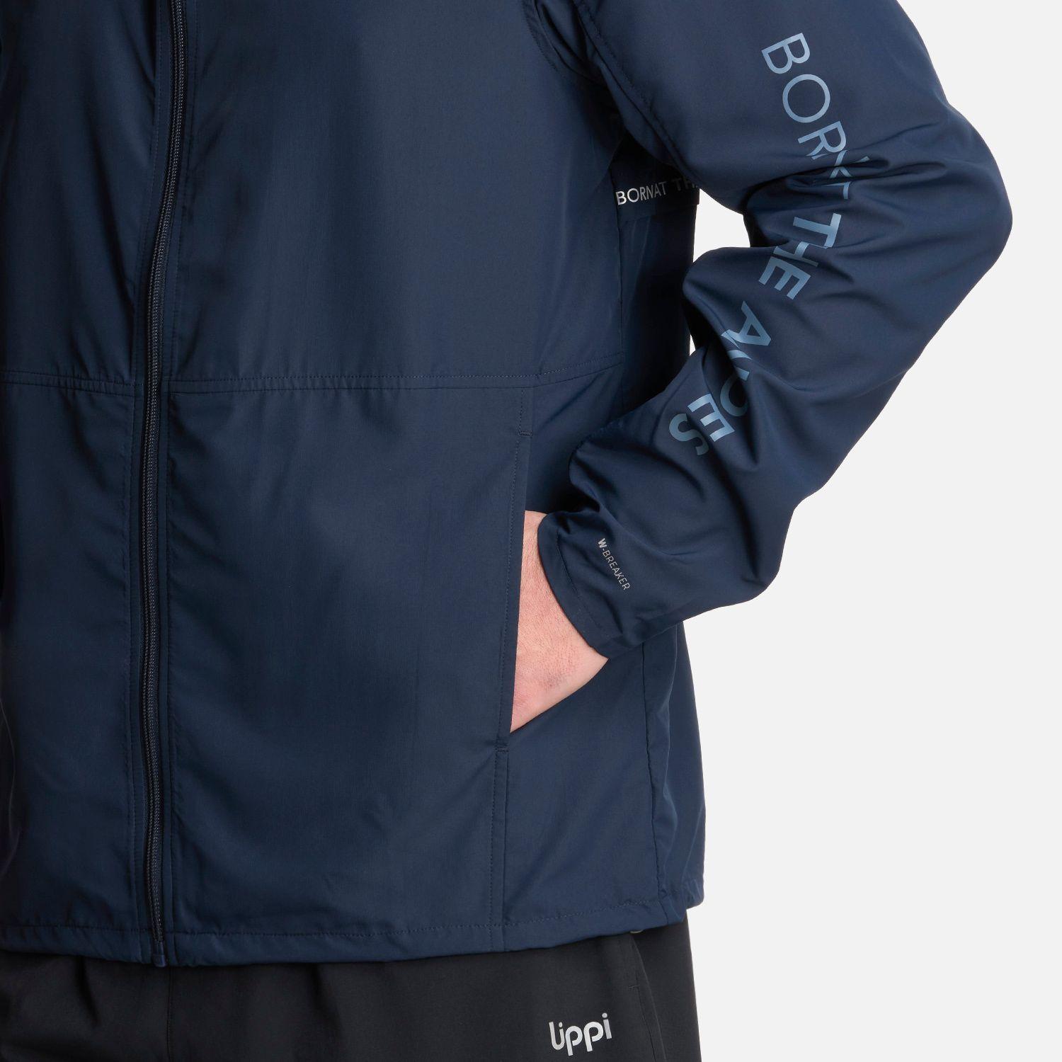 Chaqueta Hombre Nightfall WindBreaker Hoody Azul Lippi-5