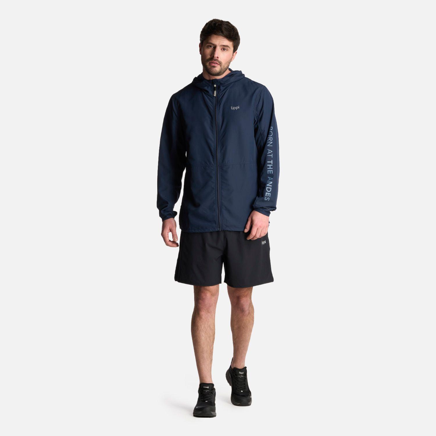 Chaqueta Hombre Nightfall WindBreaker Hoody Azul Lippi-7