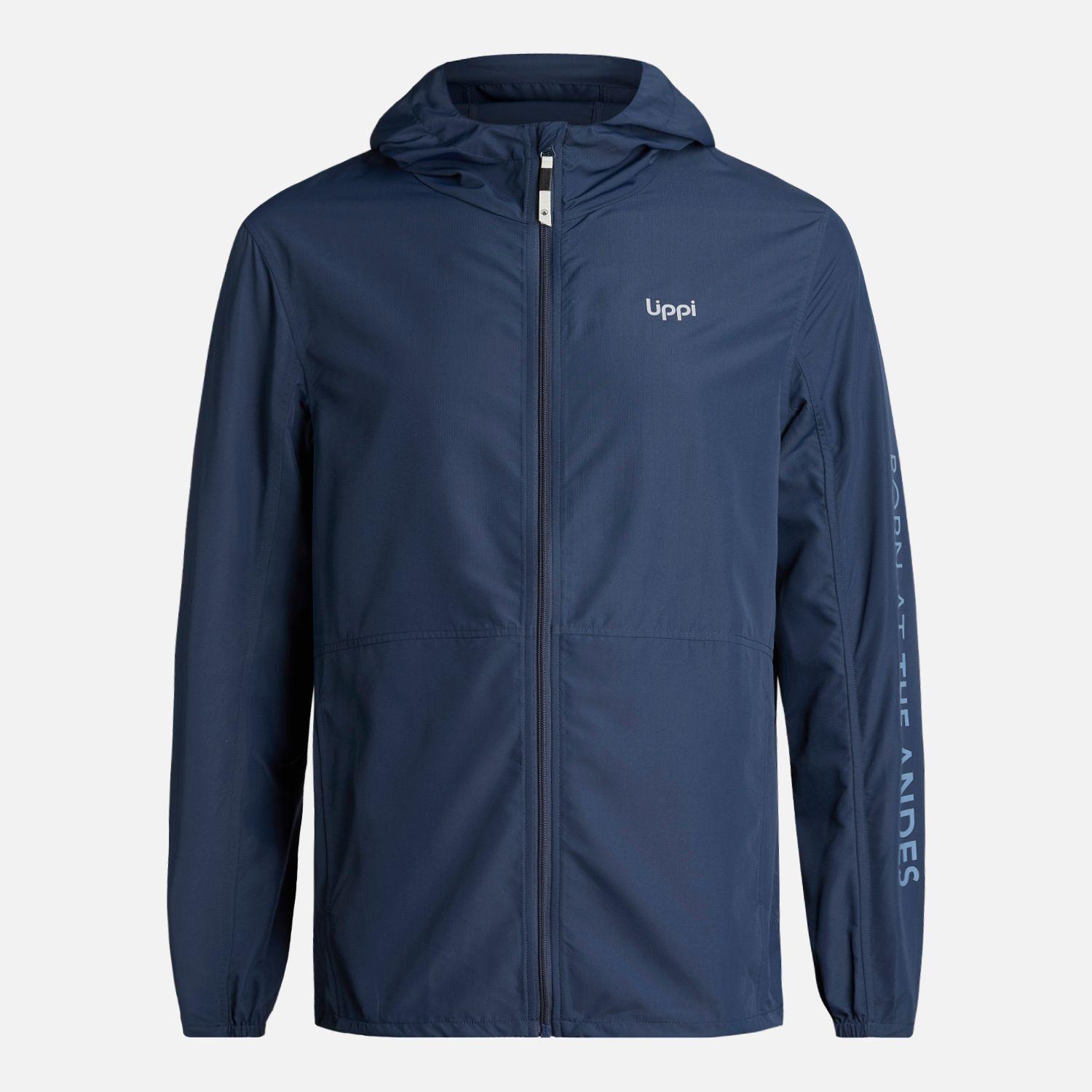 Chaqueta Hombre Nightfall WindBreaker Hoody Azul Lippi-8