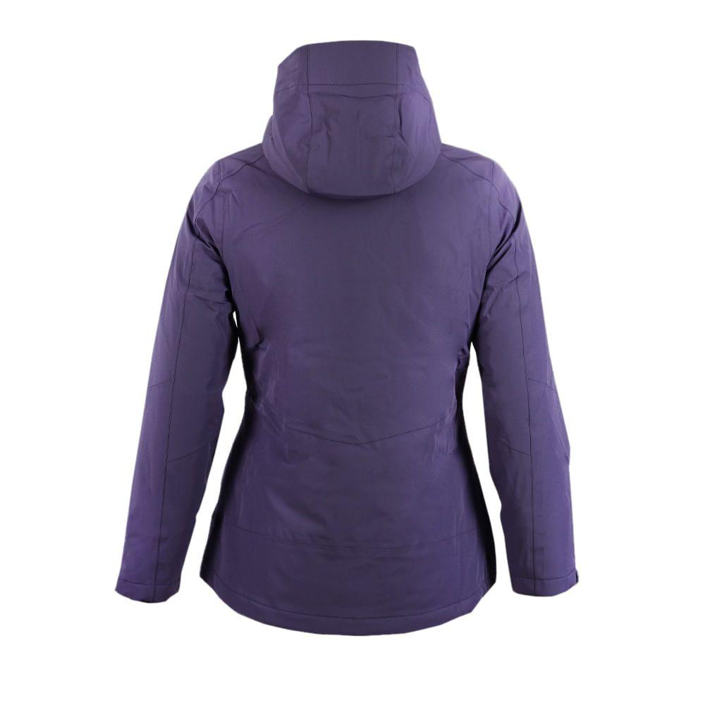 Chaqueta Mujer Andes B-Dry Hoody Jacket Azul Lippi-1