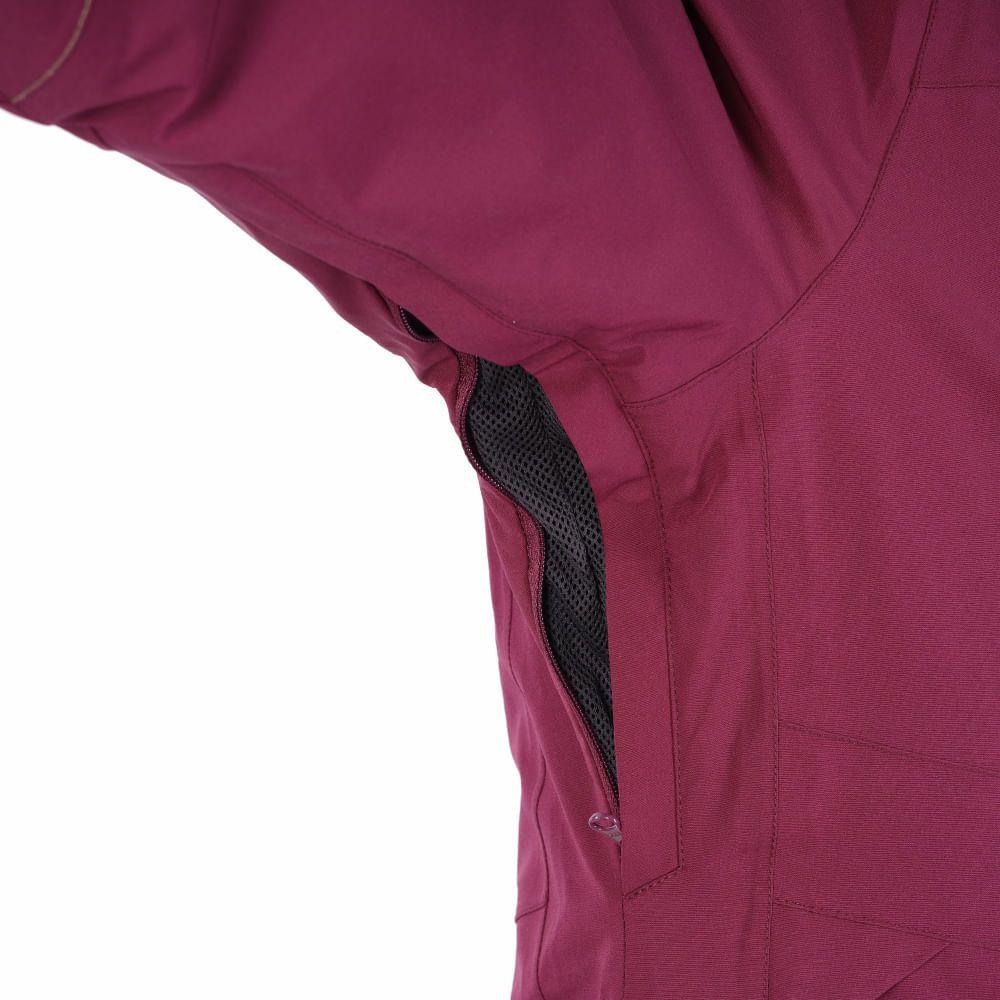 Chaqueta Mujer Andes B-Dry Hoody Jacket Azul Lippi-2