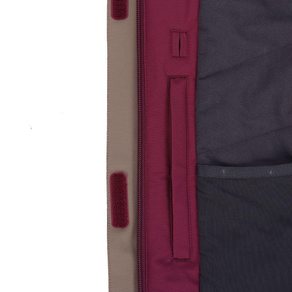 Chaqueta Mujer Andes B-Dry Hoody Jacket Azul Lippi-3