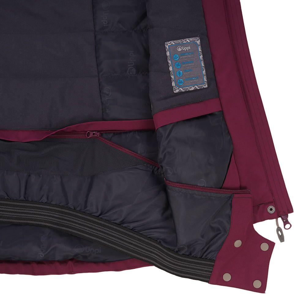 Chaqueta Mujer Andes B-Dry Hoody Jacket Azul Lippi-4