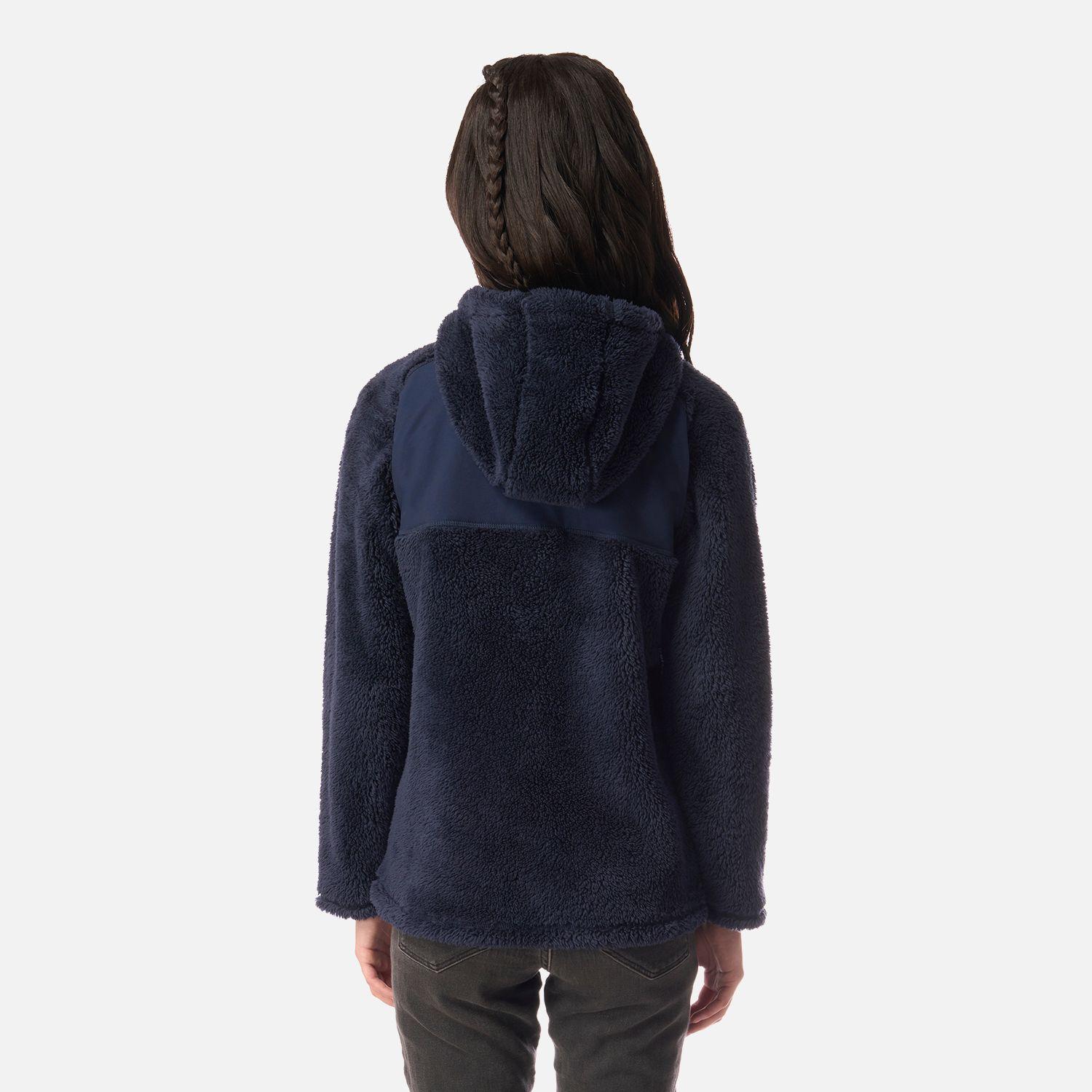 Polar Teen Girl Bear Shaggy-Pro Hoody Jacket Azul Marino Lippi I26-2