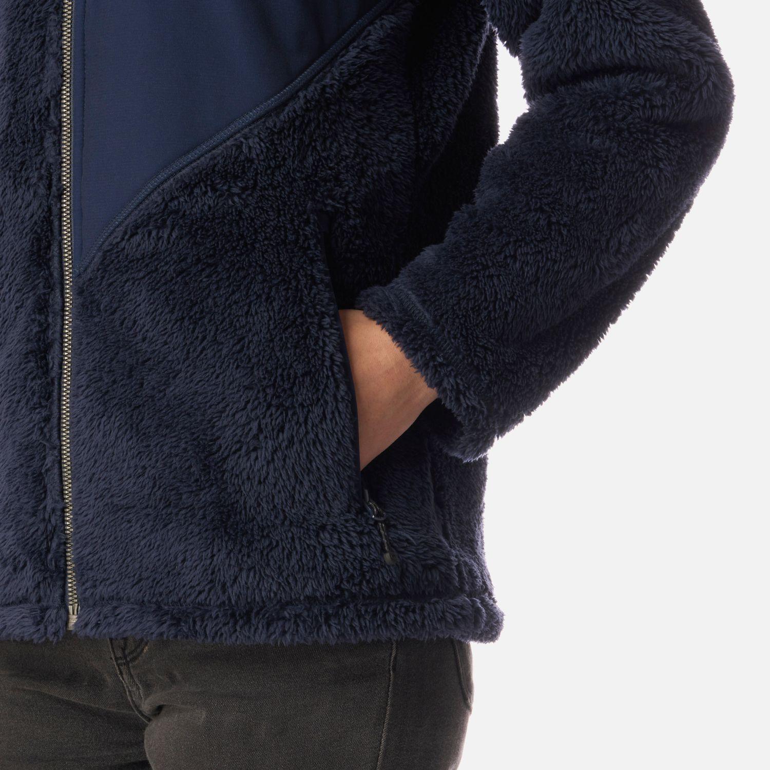 Polar Teen Girl Bear Shaggy-Pro Hoody Jacket Azul Marino Lippi I26-4