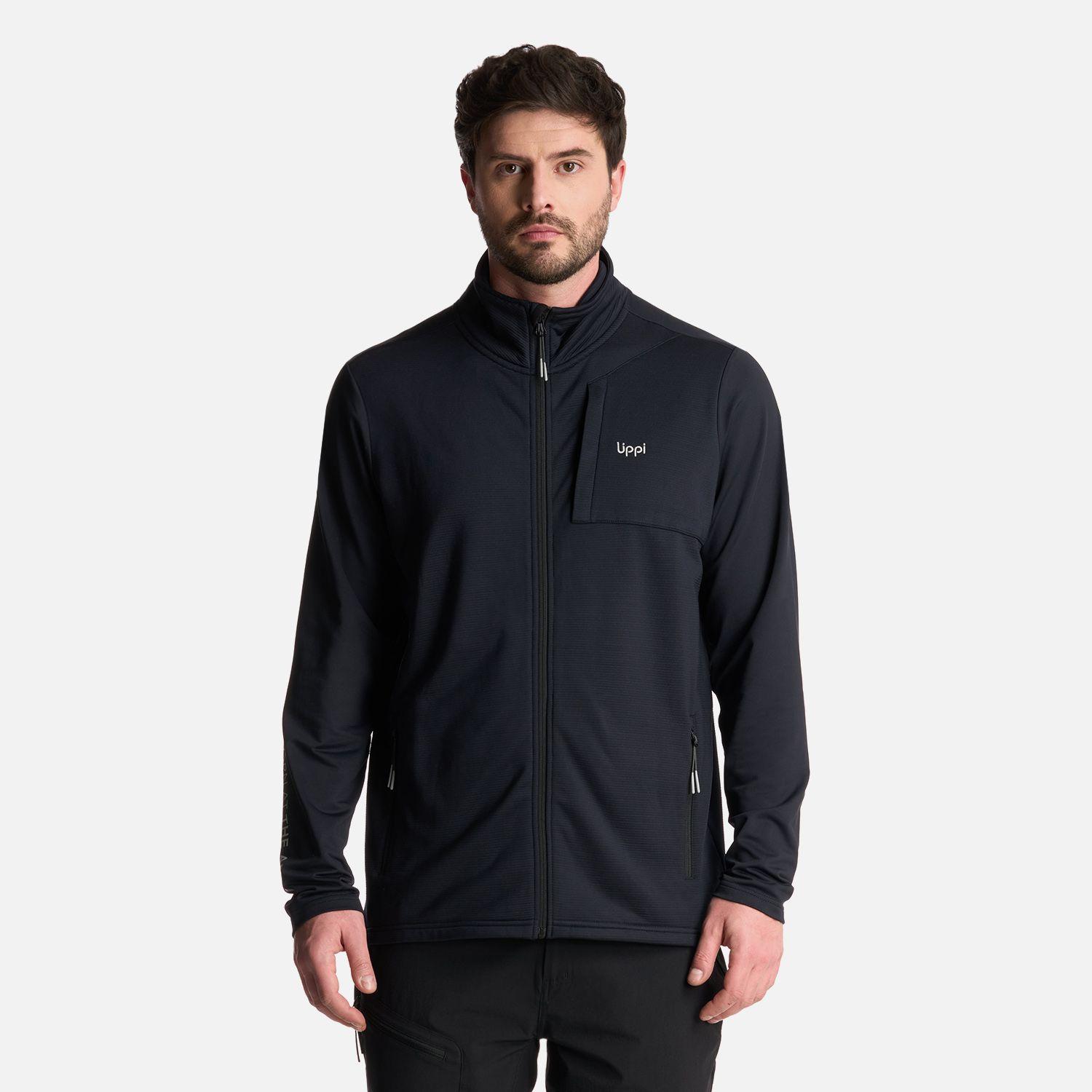 Polerón Hombre Dawson Nano-F Full Zip Negro Lippi-0