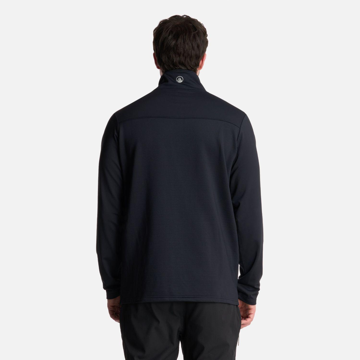 Polerón Hombre Dawson Nano-F Full Zip Negro Lippi-2