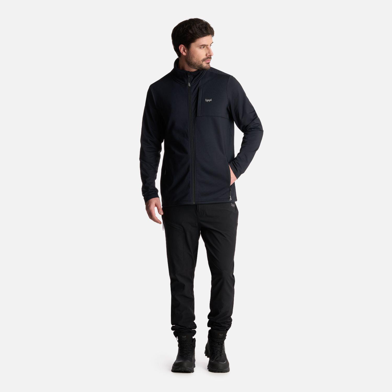 Polerón Hombre Dawson Nano-F Full Zip Negro Lippi-5