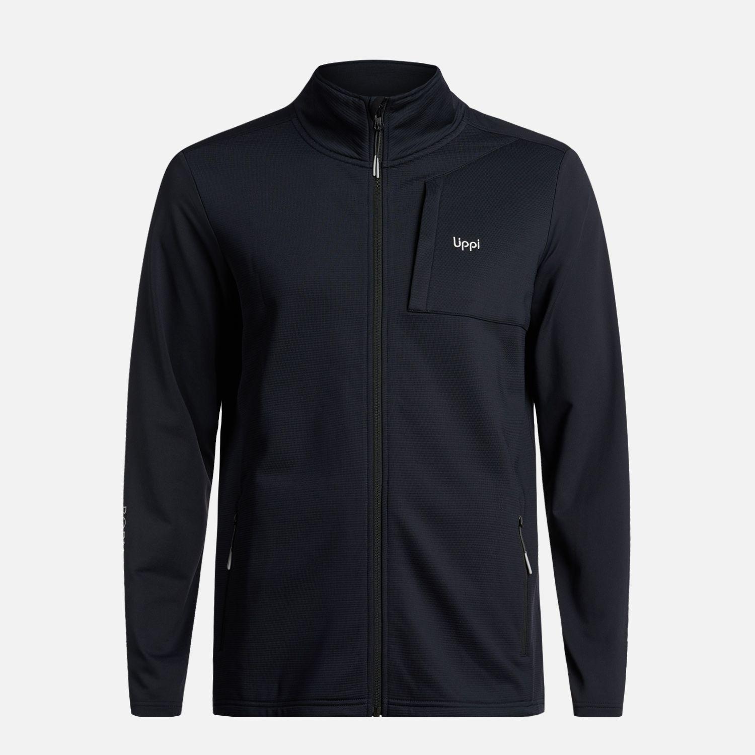 Polerón Hombre Dawson Nano-F Full Zip Negro Lippi-6