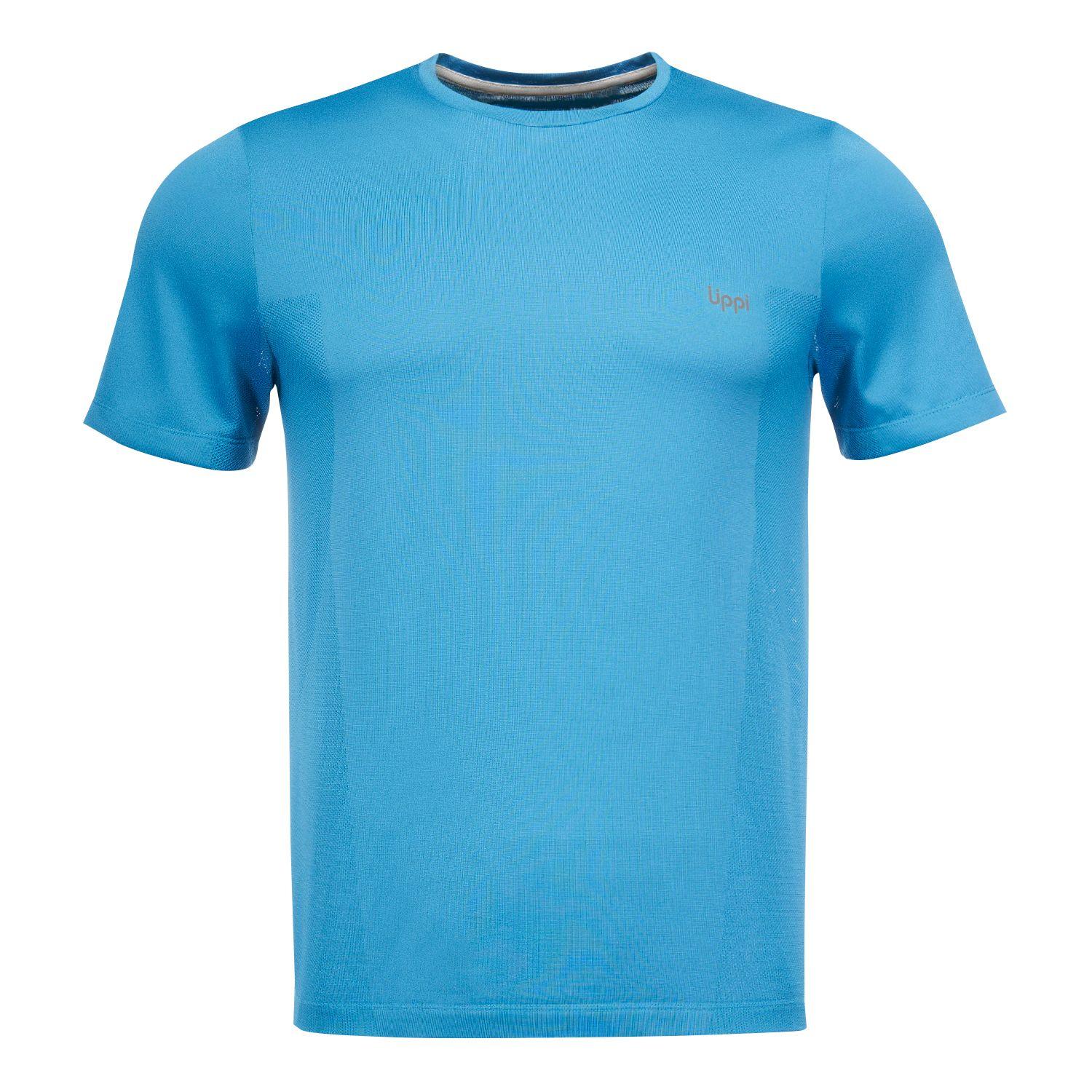 Polera Hombre B Ready Seamless T-Shirt Azulino Lippi-0
