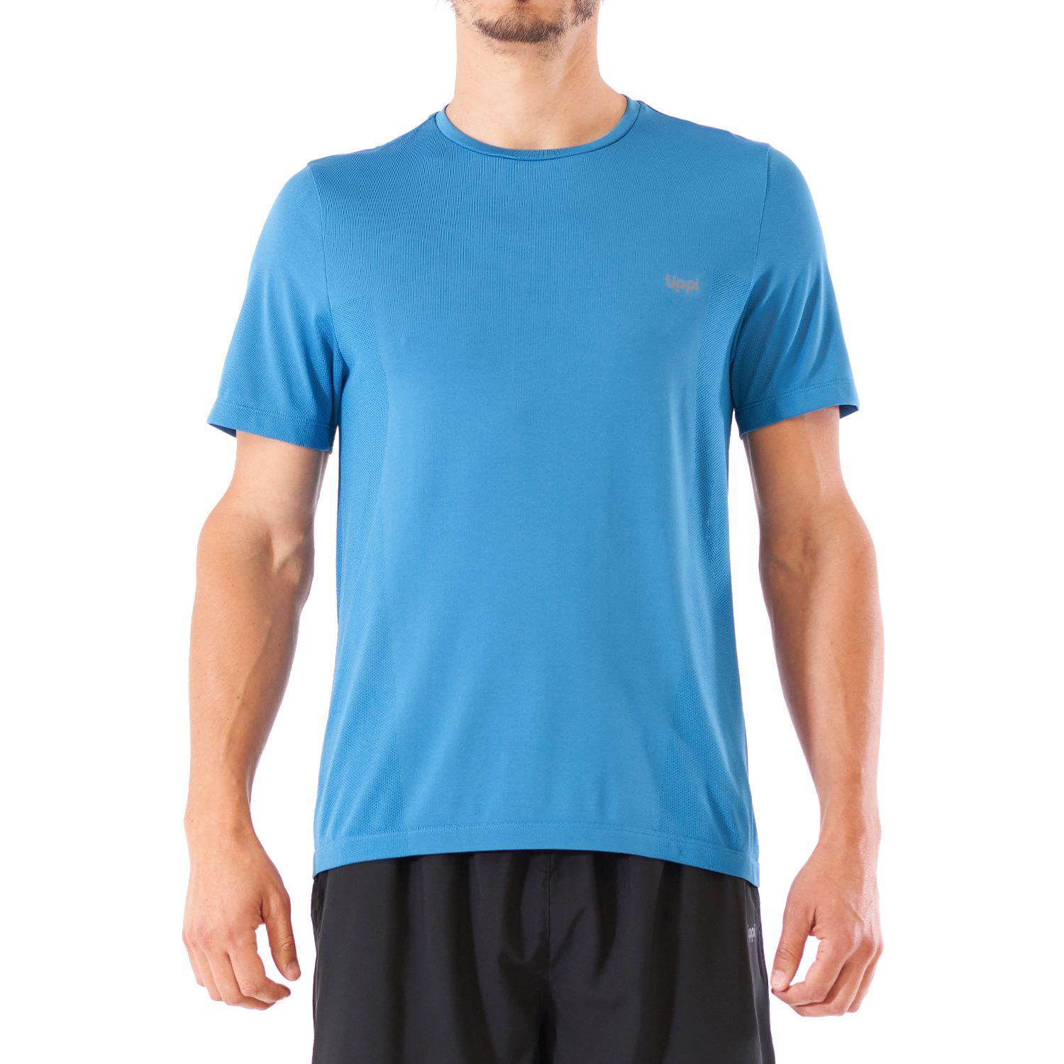 Polera Hombre B Ready Seamless T-Shirt Azulino Lippi-1