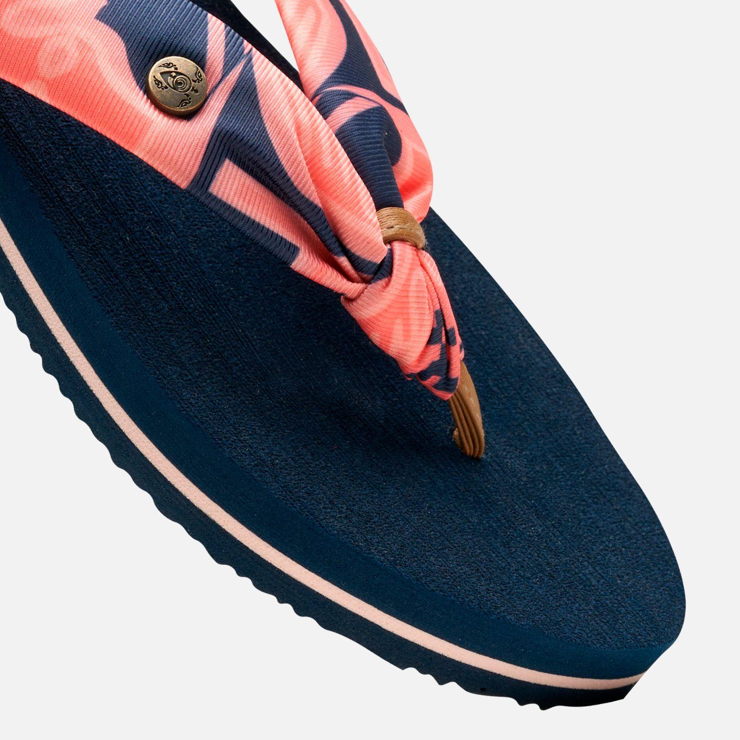 Sandalia Mujer Shancleta Azul Haka Honu-4