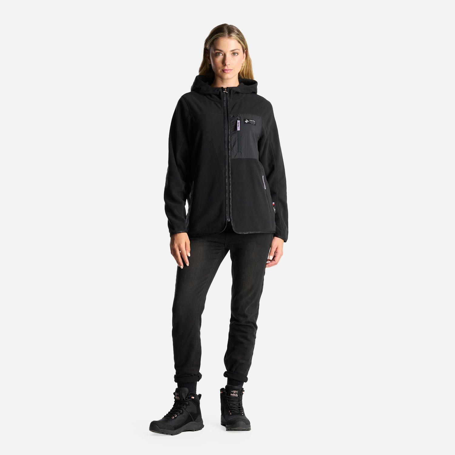 Poleron Mujer Leñera Negro Haka Honu-7