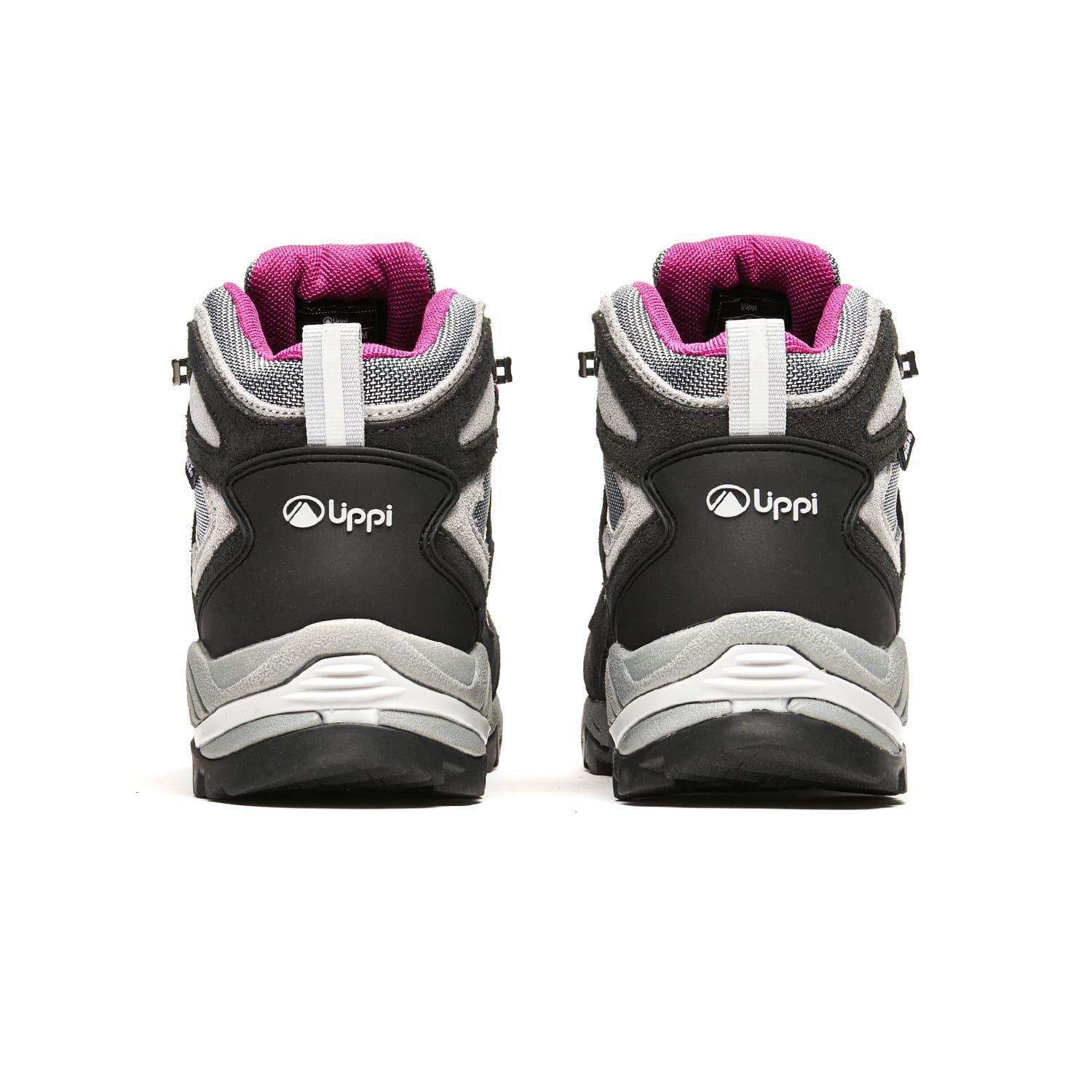 Botín Mujer Puelo CS Hi Grafito Fucsia Lippi TT21-3