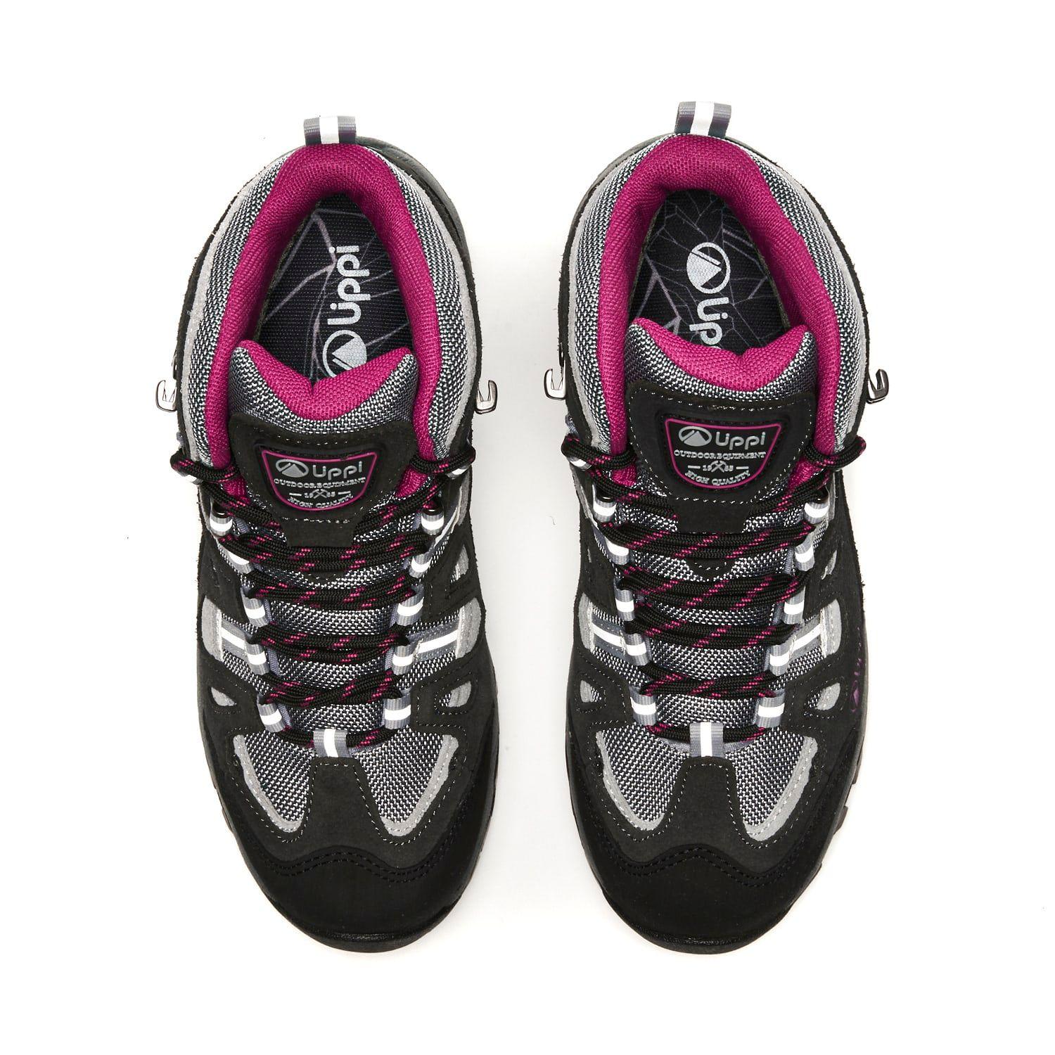 Botín Mujer Puelo CS Hi Grafito Fucsia Lippi TT21-5