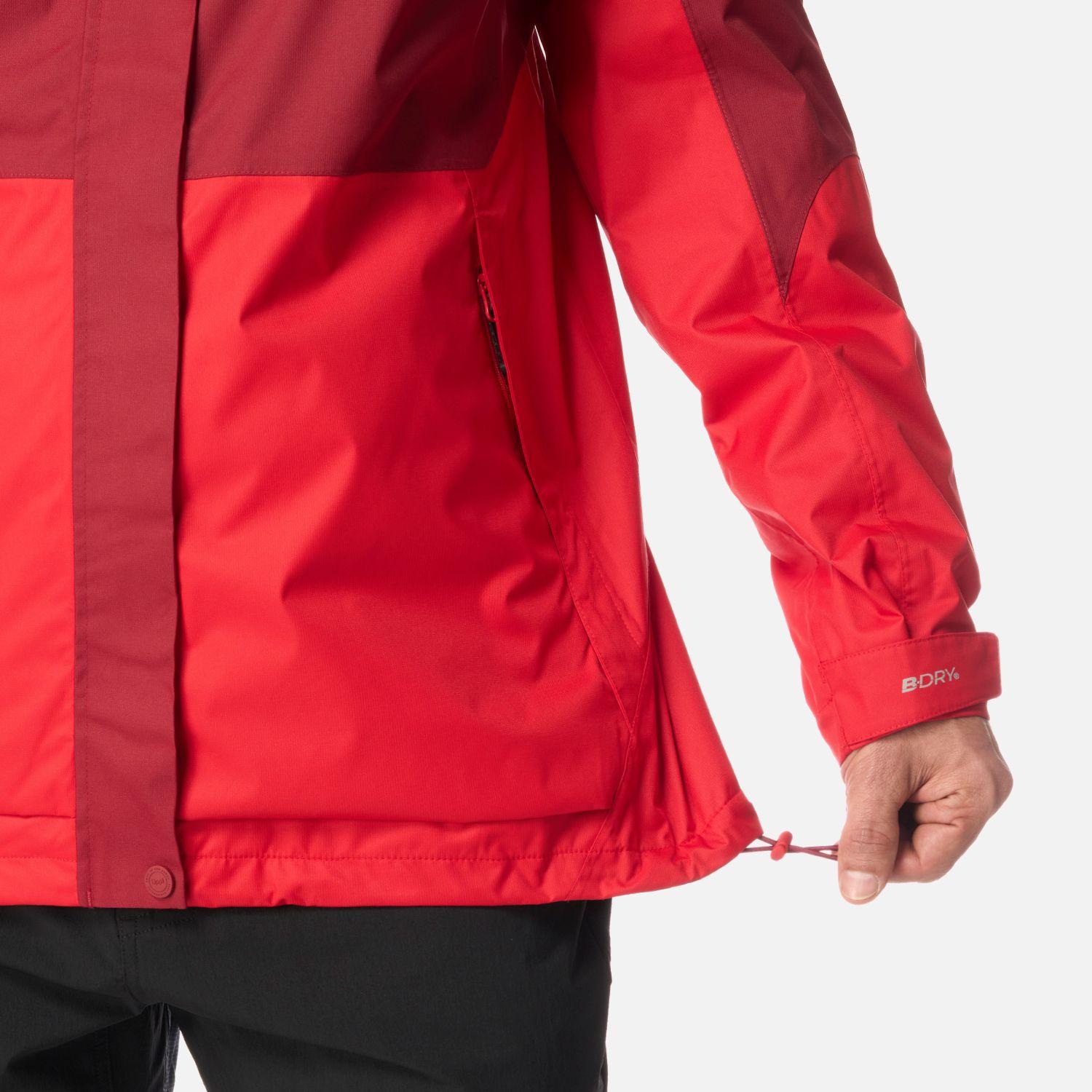 Chaqueta Hombre Blizzard B-Dry Hoody Jacket Rojo Lippi-5