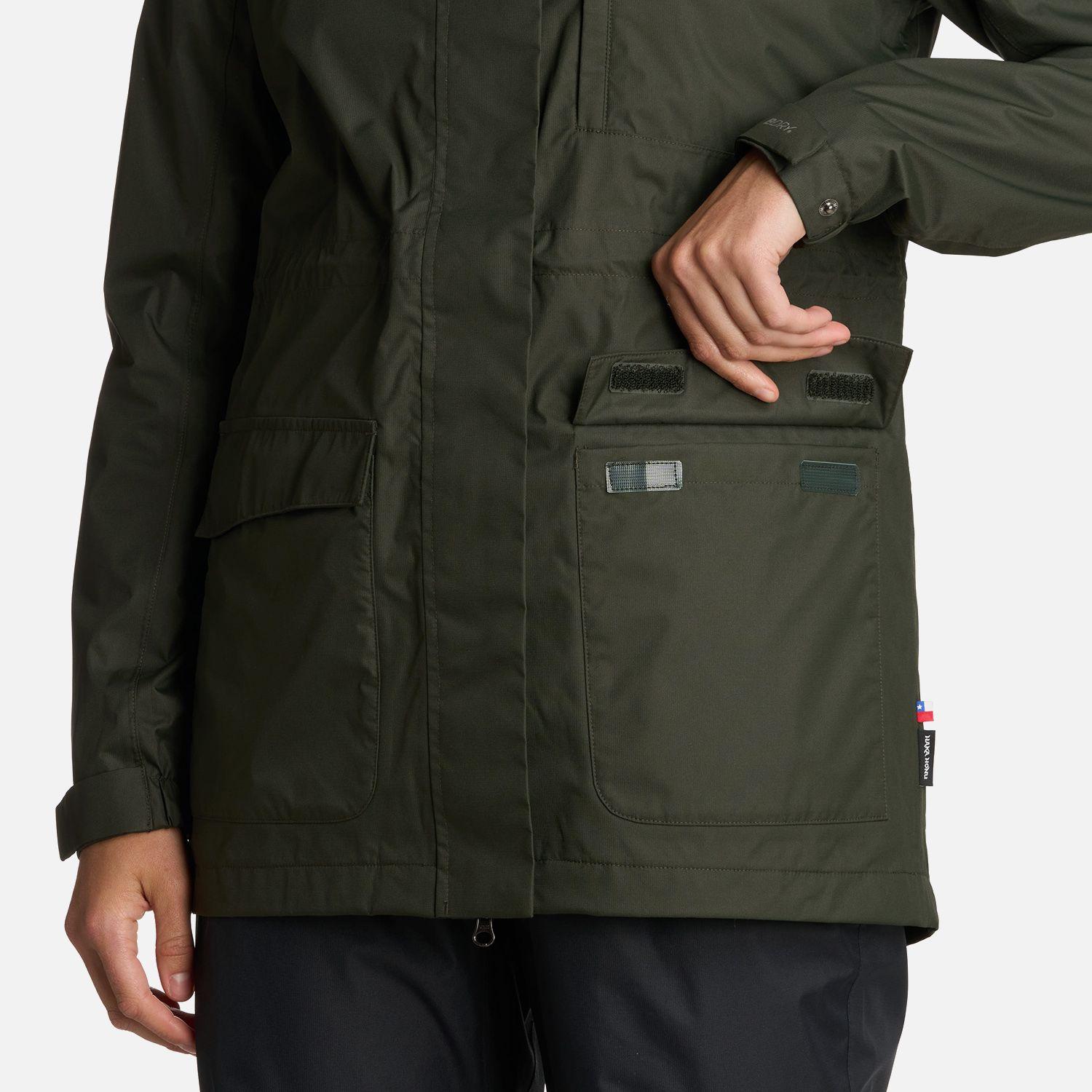 Chaqueta Mujer Kauai Verde Militar Haka Honu I25-4