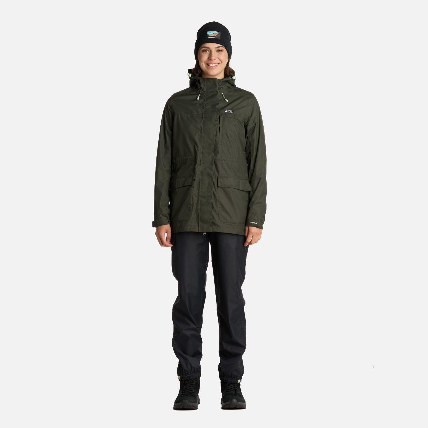 Chaqueta Mujer Kauai Verde Militar Haka Honu I25-6