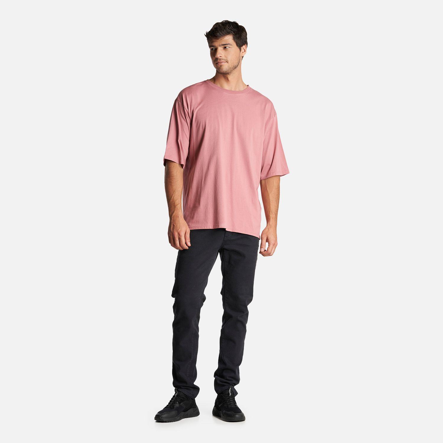 Polera Hombre Ozzy Palo Rosa Haka Honu-5