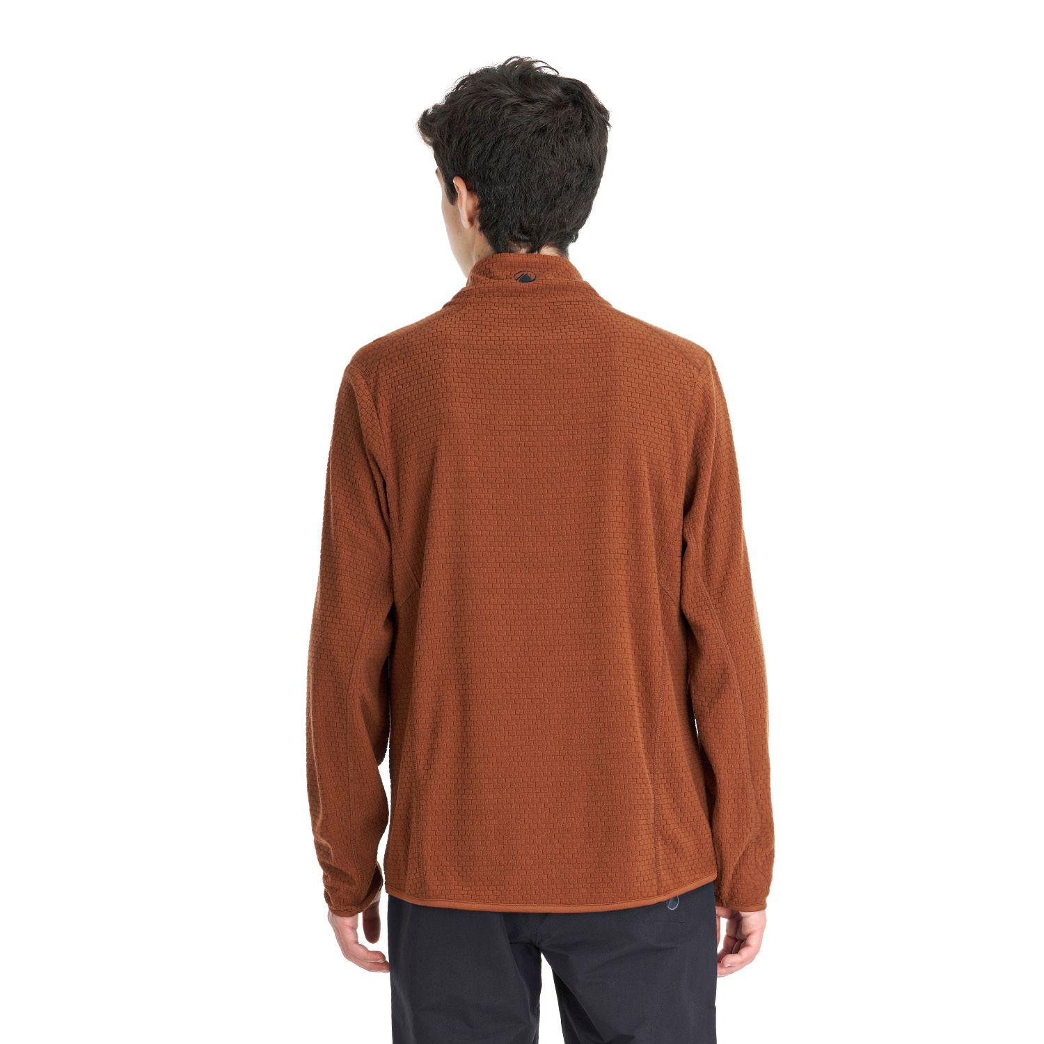 Poleron Teen Boy Mild Nano-F 14 Zip Terracota Lippi V22-3