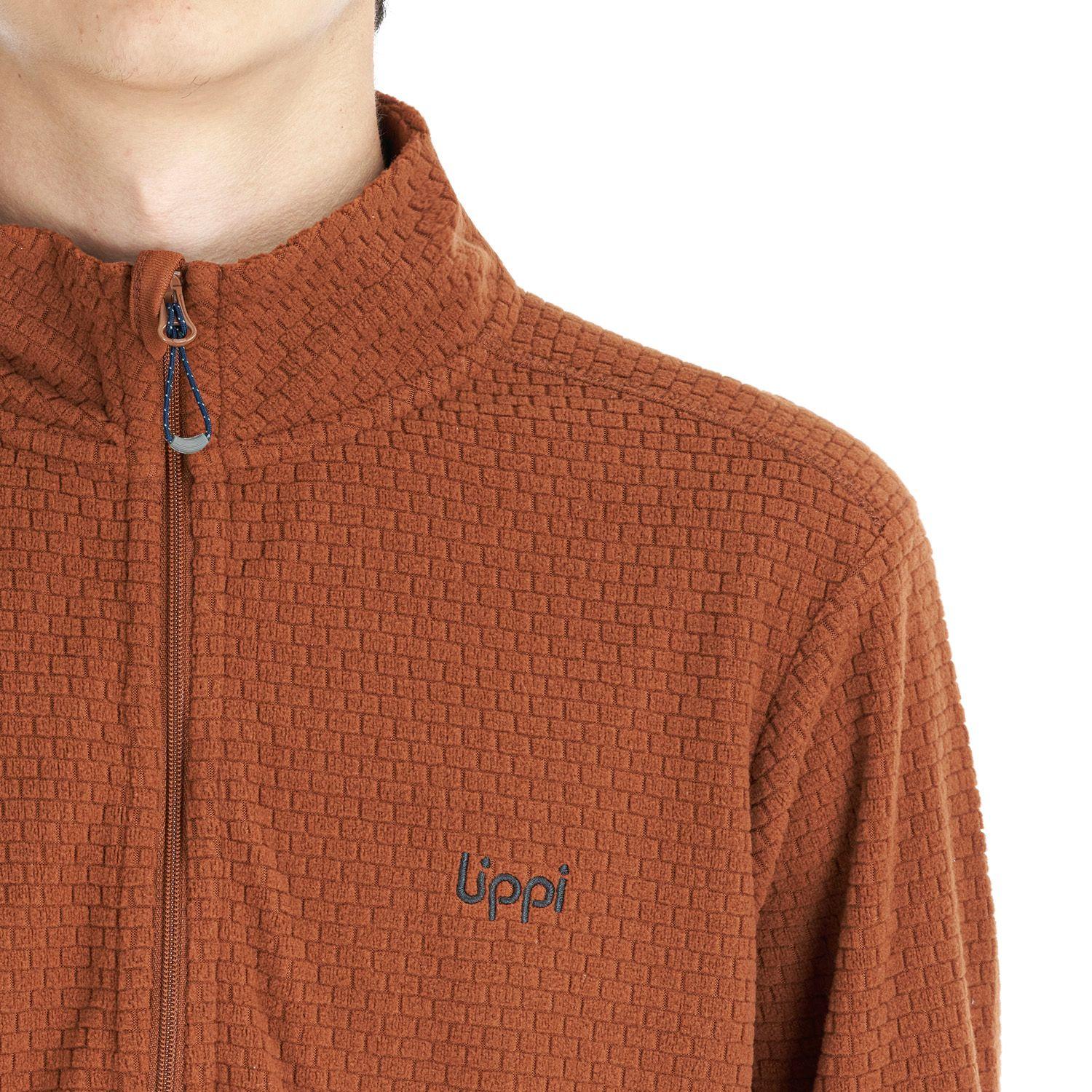 Poleron Teen Boy Mild Nano-F 14 Zip Terracota Lippi V22-4