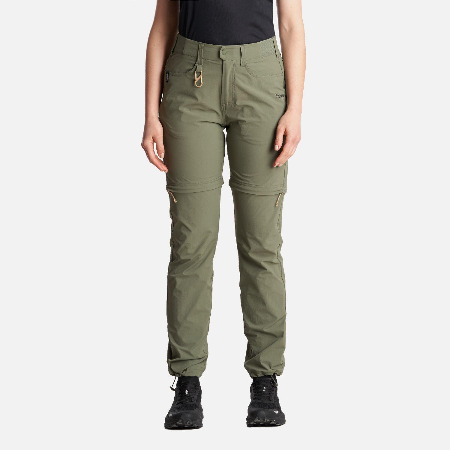 Pantalon Mujer  Lennox Q-Dry Mix-2 Pants Verde Musgo Lippi-1