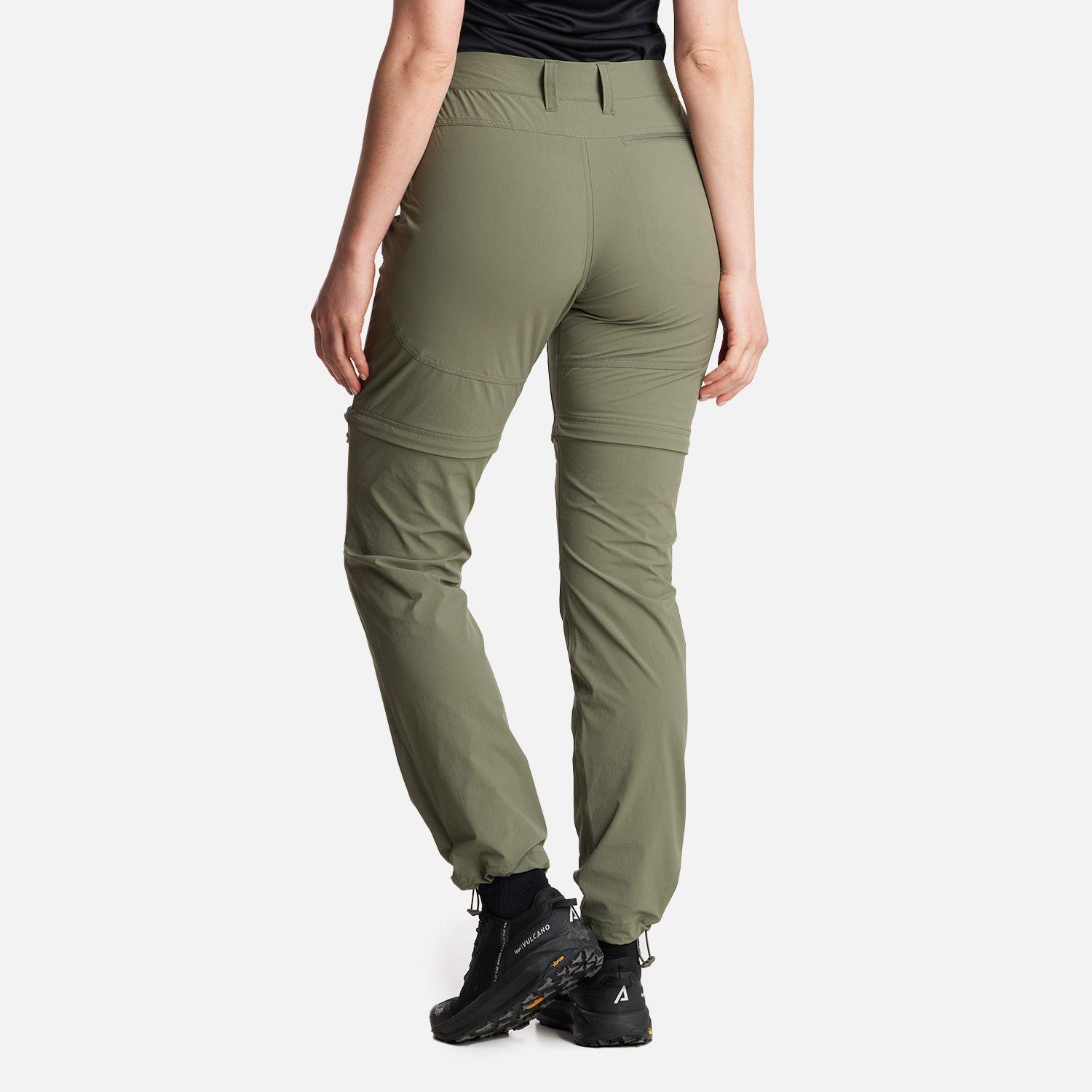 Pantalon Mujer  Lennox Q-Dry Mix-2 Pants Verde Musgo Lippi-3