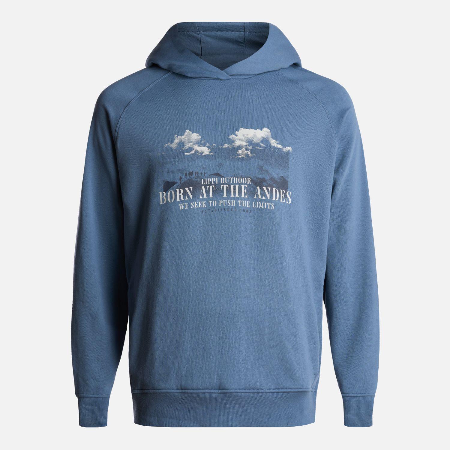 Polerón Hombre Insigne Hoody Sweatshirt Front Azul Lippi-6