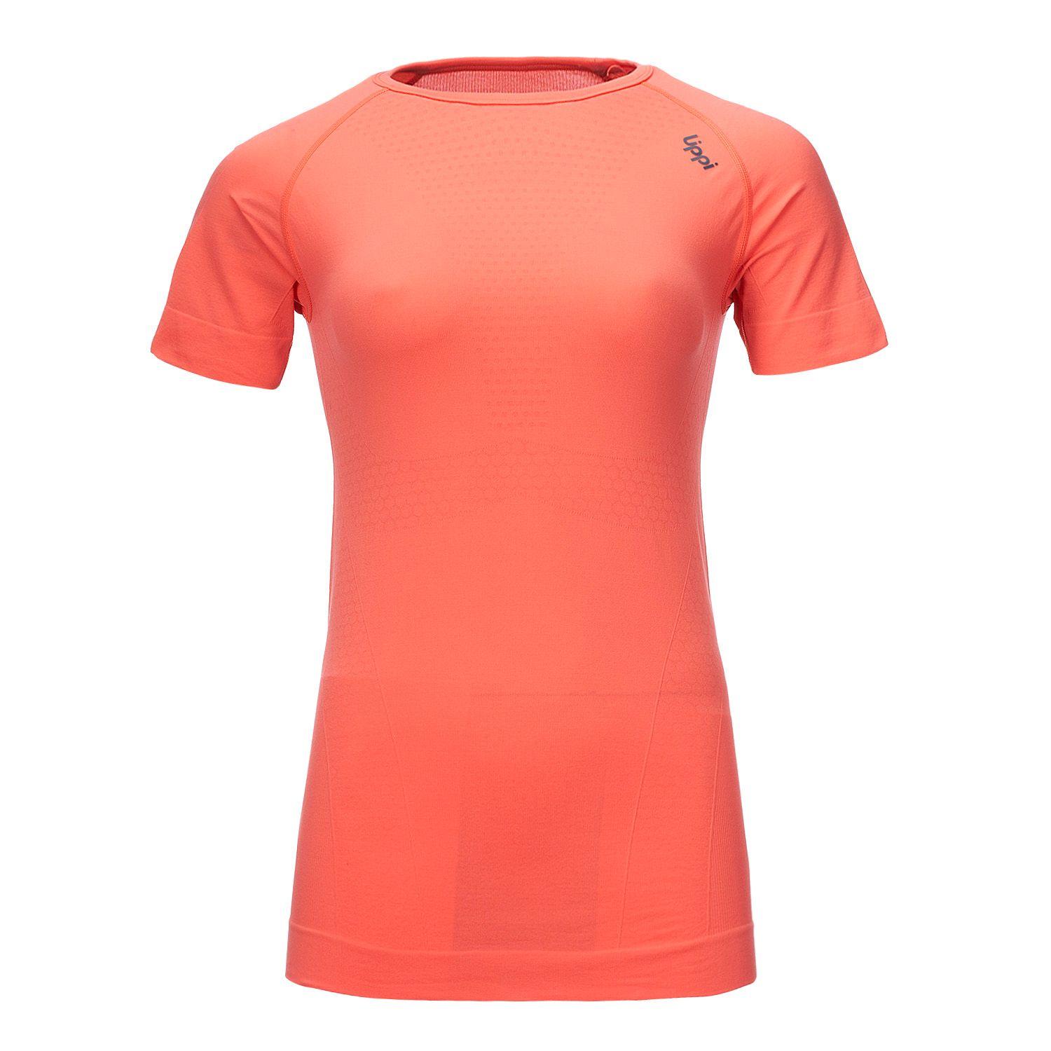 Primera Capa Mujer Skintec 1000 Seamless Short Sleeve Coral Lippi-0