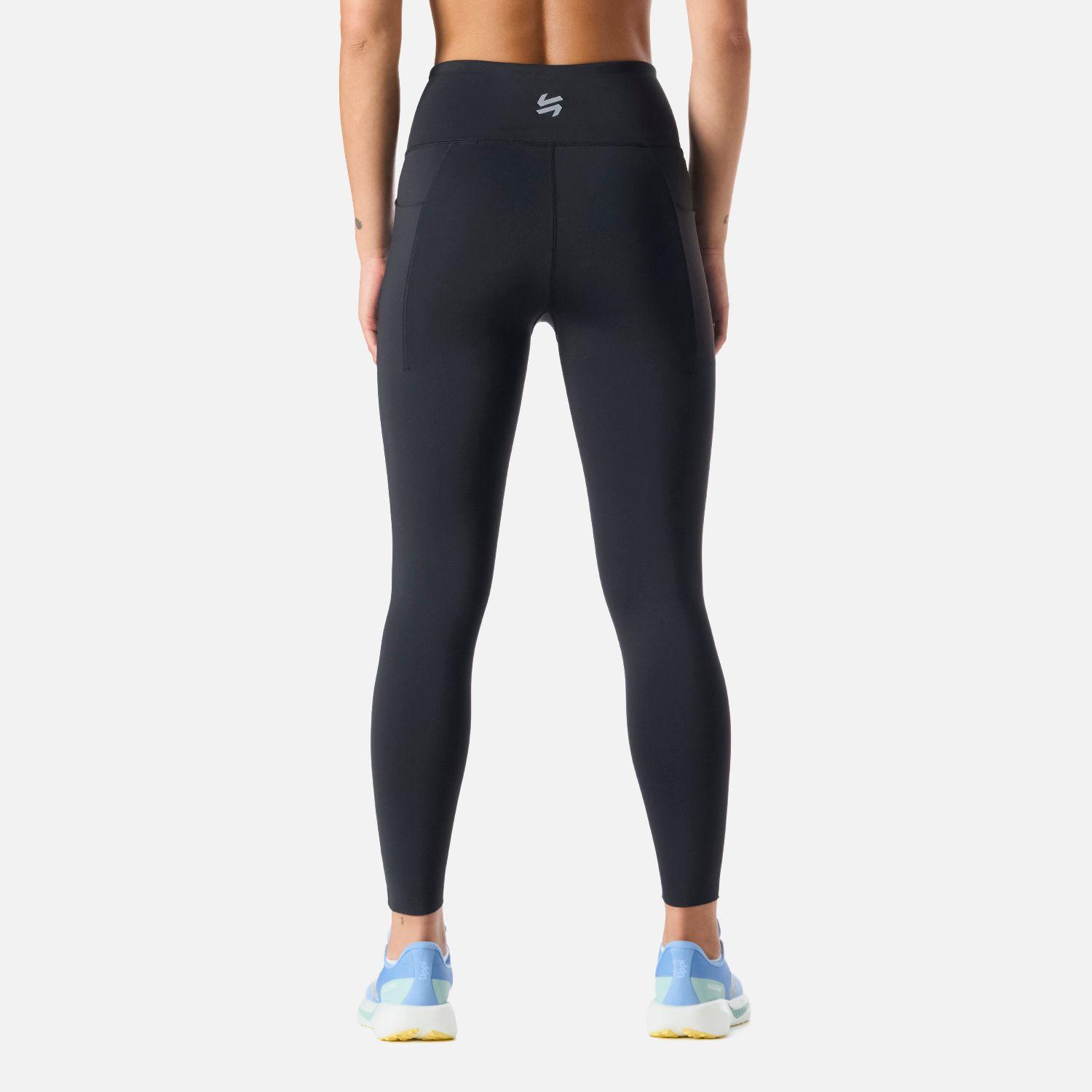 Calza Mujer BTM  Compressive 7/8 High Rise Negro Vulcano-3