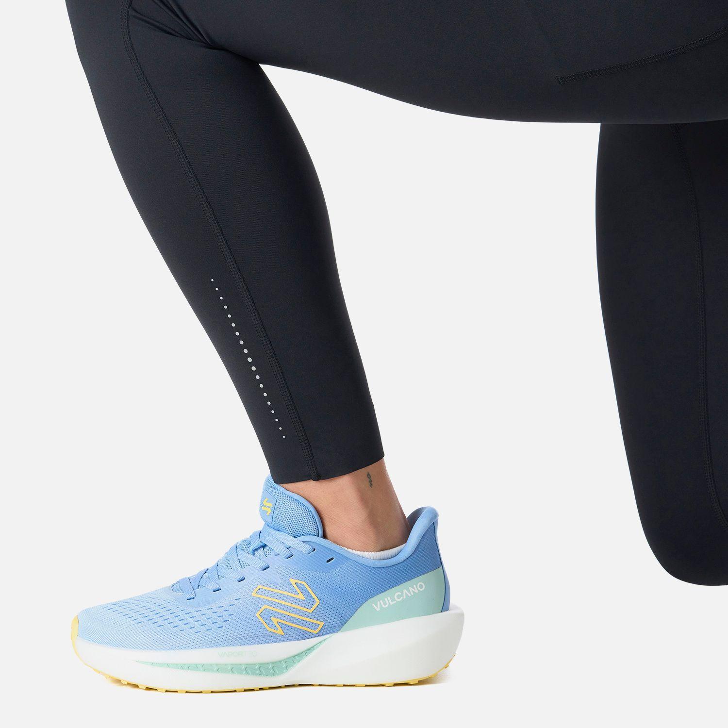 Calza Mujer BTM  Compressive 7/8 High Rise Negro Vulcano-6