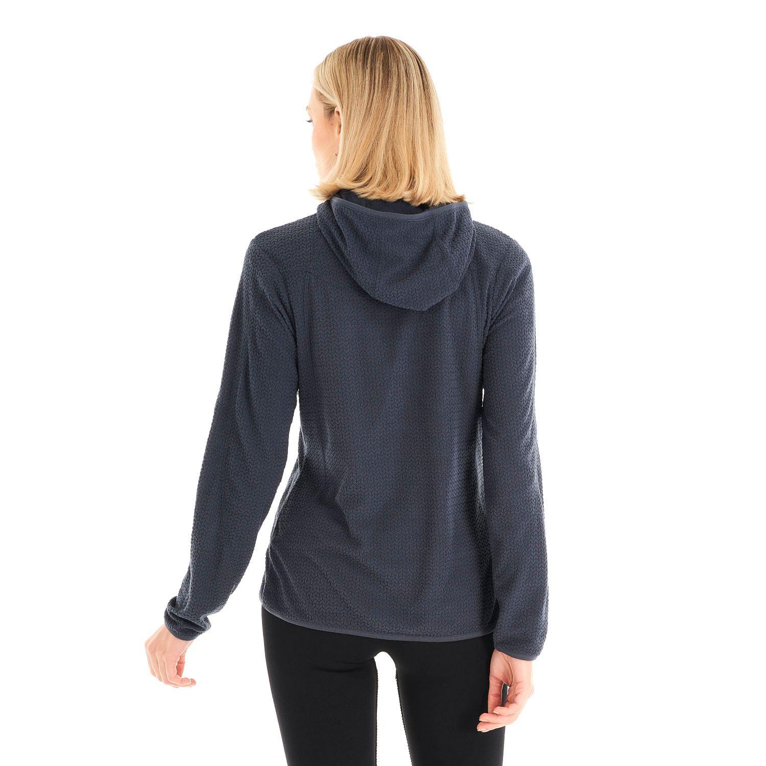 Poleron Mujer Jacaranda Nano-F 14 Zip Hoody Azul Marino Lippi-5