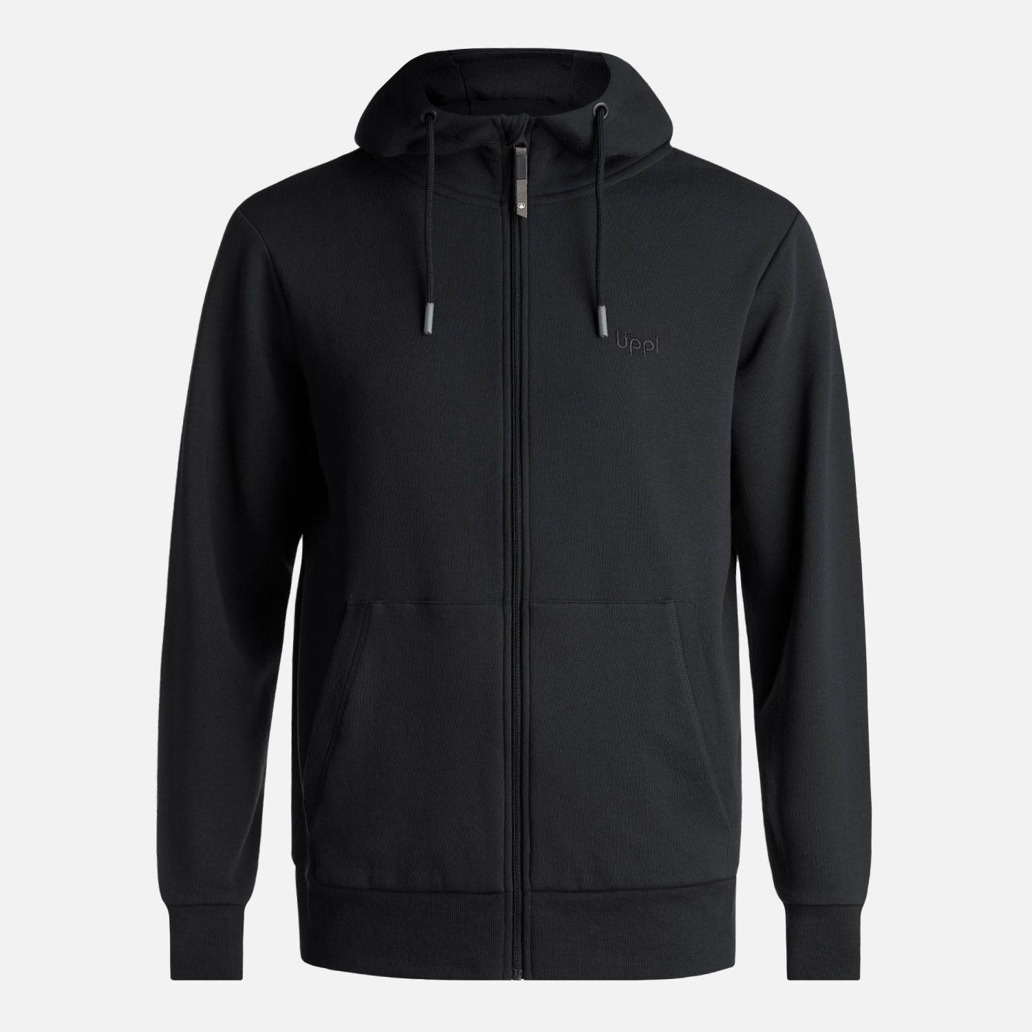 Polerón Hombre Ulmo Full Zip Hoody Sweatshirt Negro Lippi-6