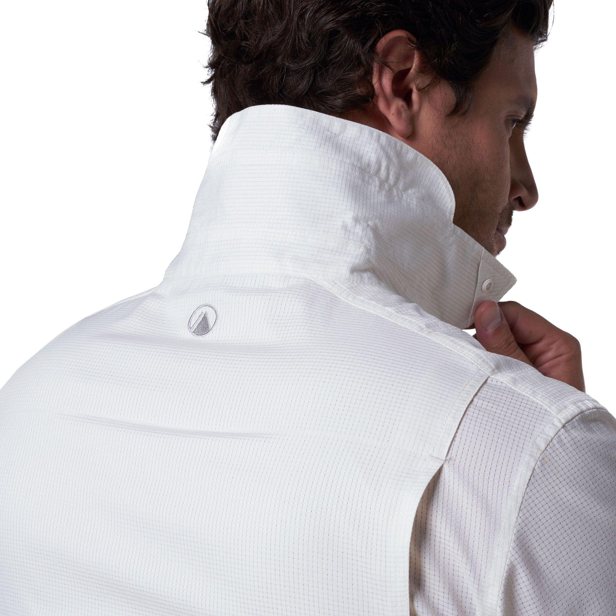 Camisa Hombre Rosselot Long Sleeve Q-Dry Shirt Gris Medio Lippi I19-4