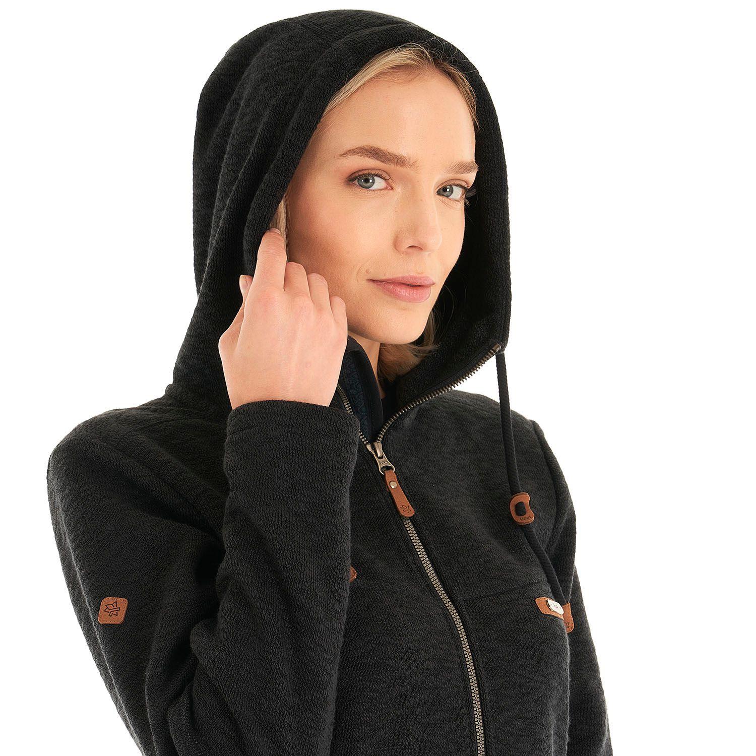 Chaqueta Mujer Velvet Blend-Pro Jacket Melange Grafito Lippi-6