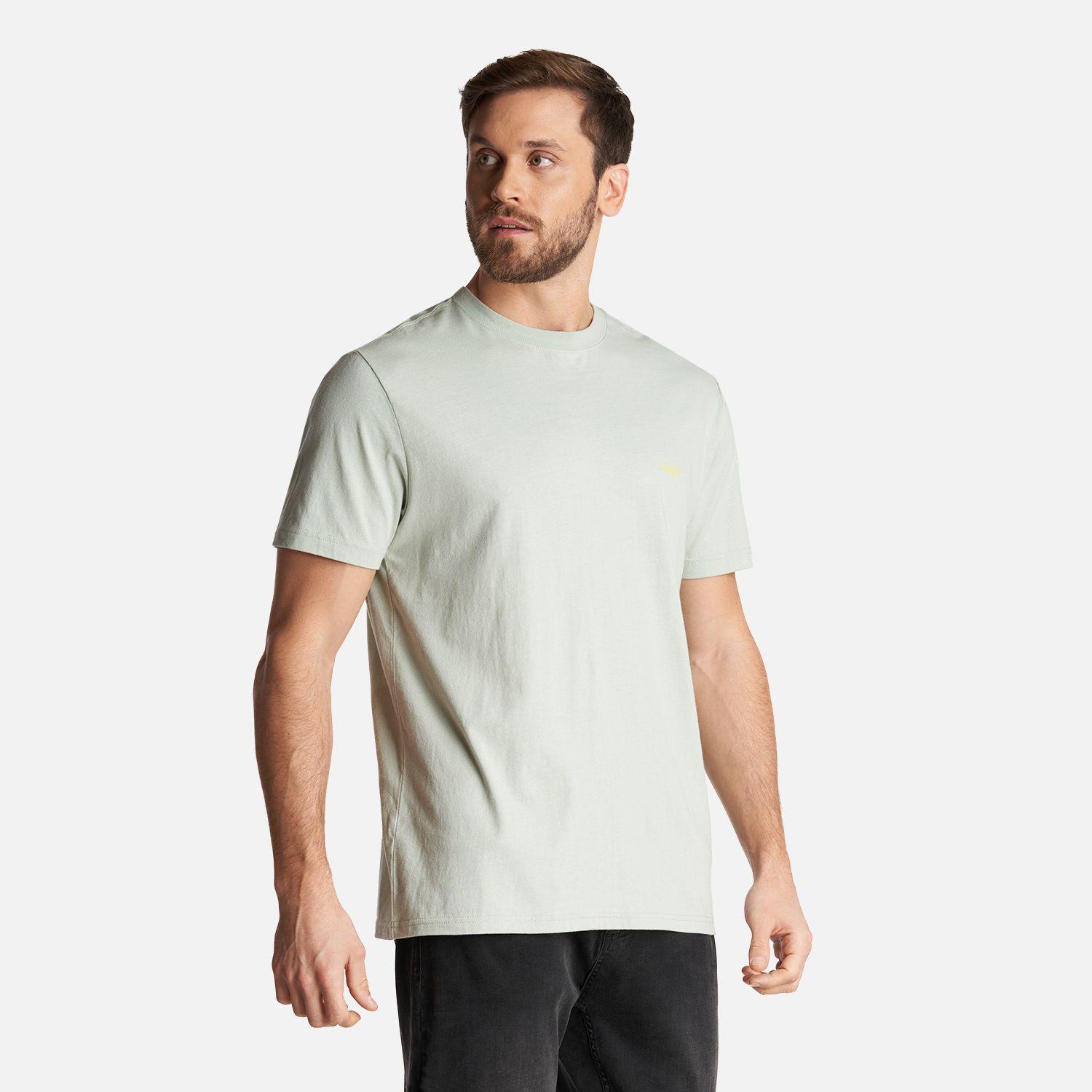 Polera Hombre Logo Lippi Back Print T-Shirt Jade Lippi-2